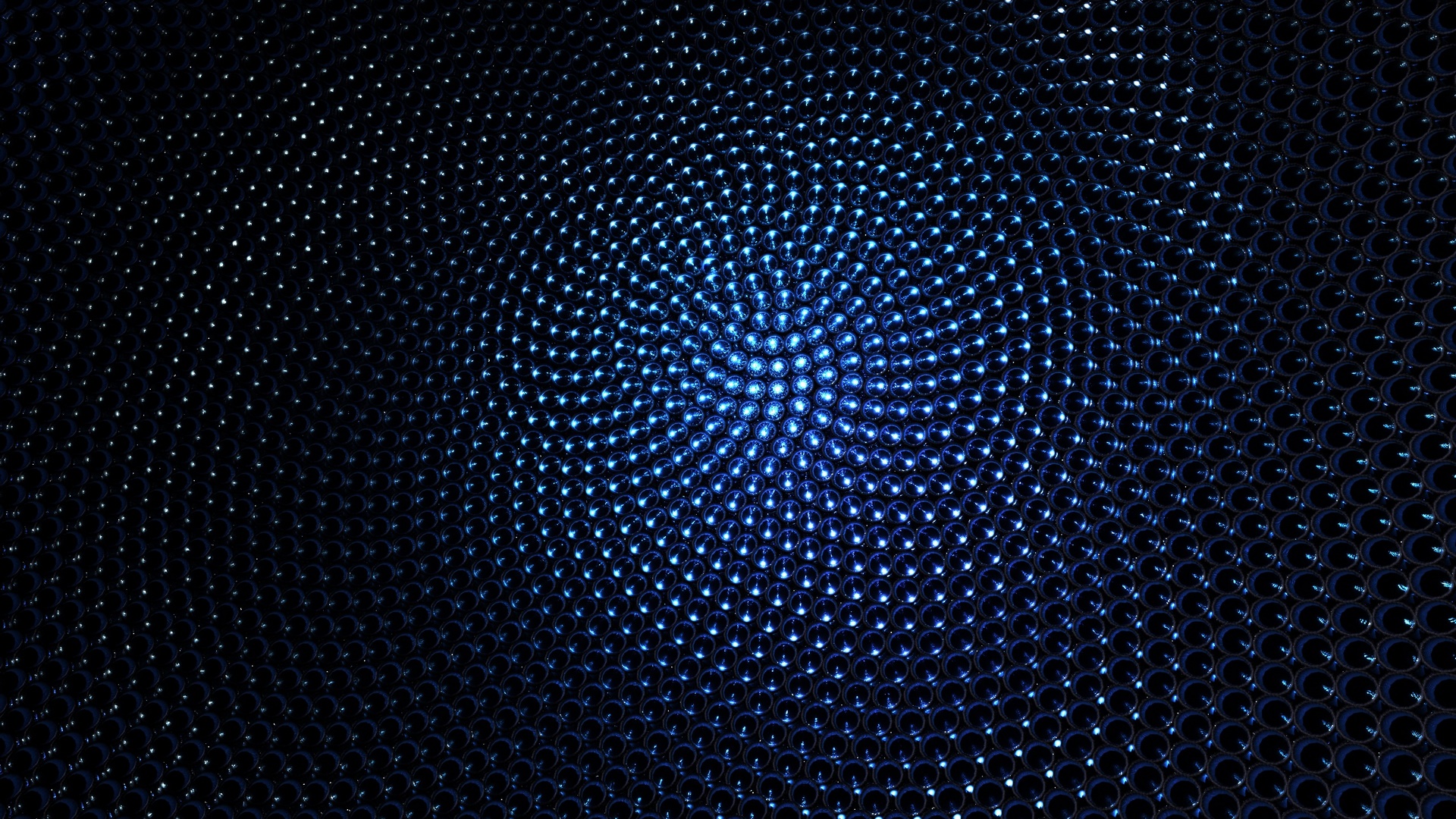 Abstract blue light pattern HD Wallpaper