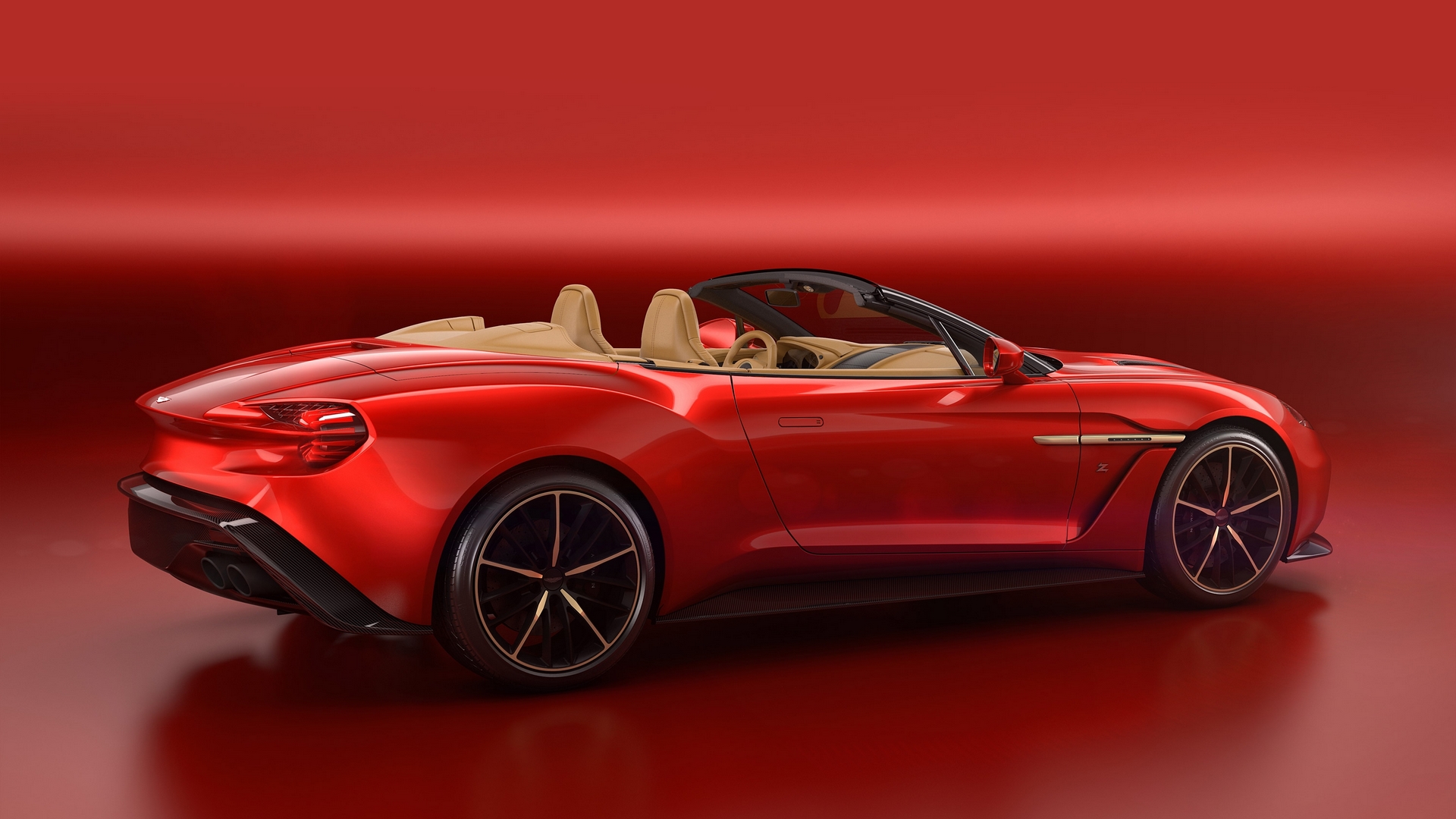 Aston Martin Vanquish Zagato Convertible HD Wallpaper