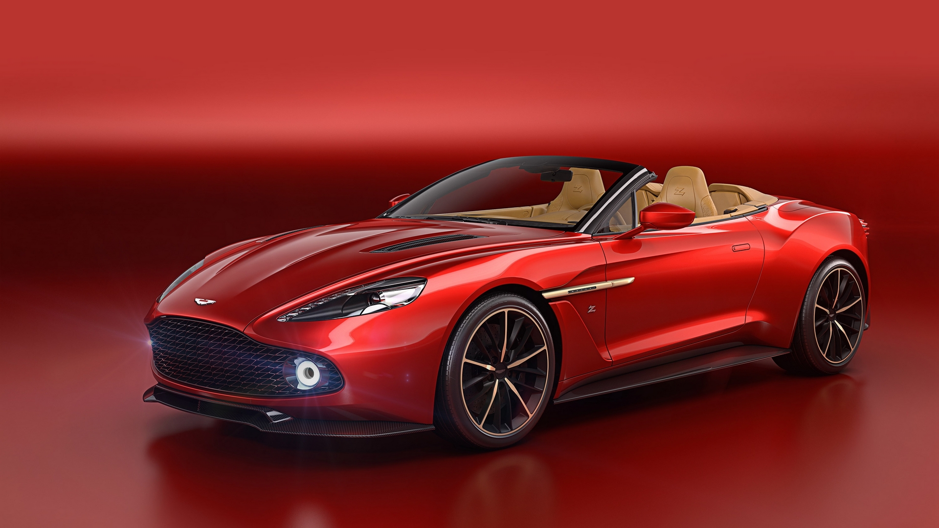 Aston Martin Vanquish Zagato Convertible HD Wallpaper