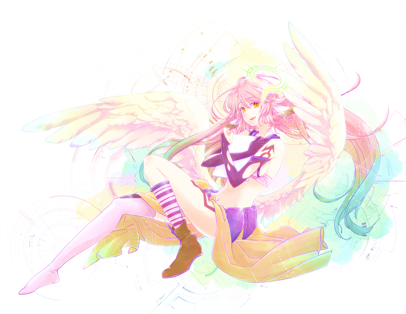 Jibril from No Game No Life HD Wallpaper