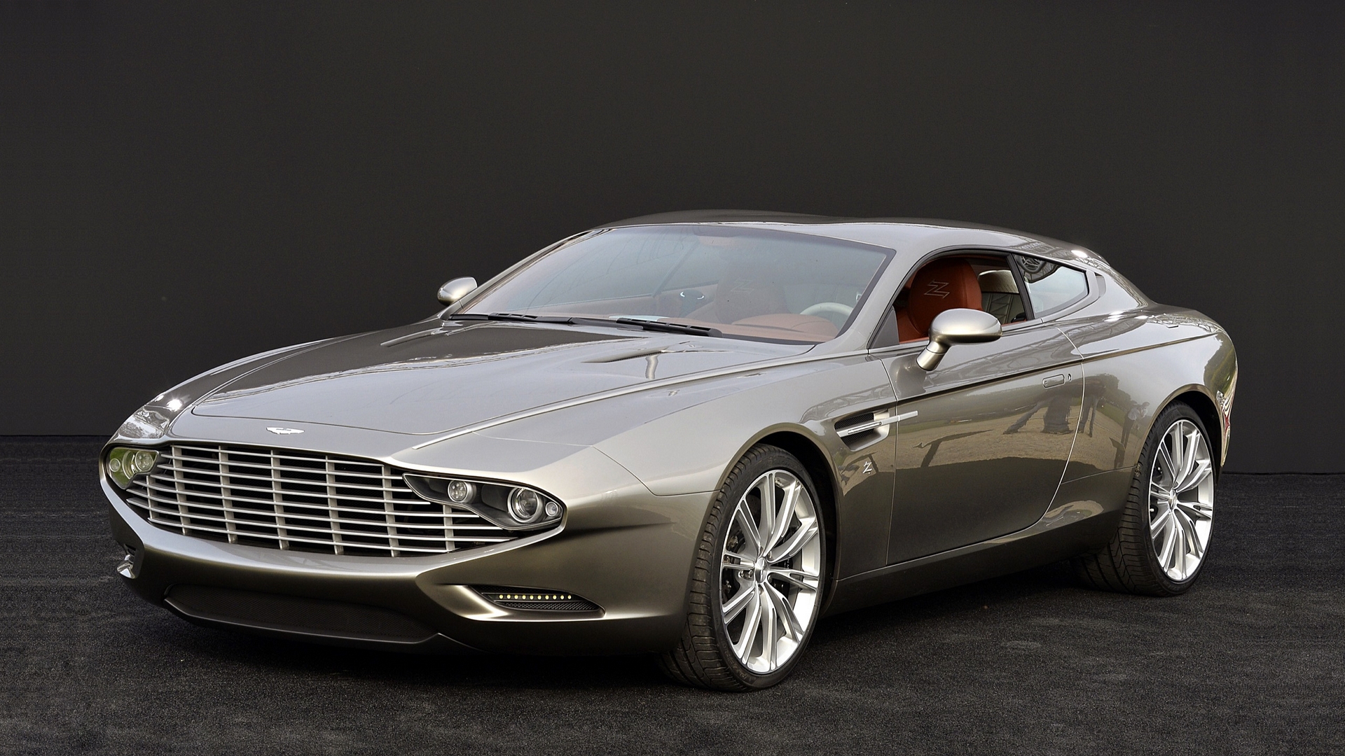 Aston Martin Virage Zagato HD Wallpaper