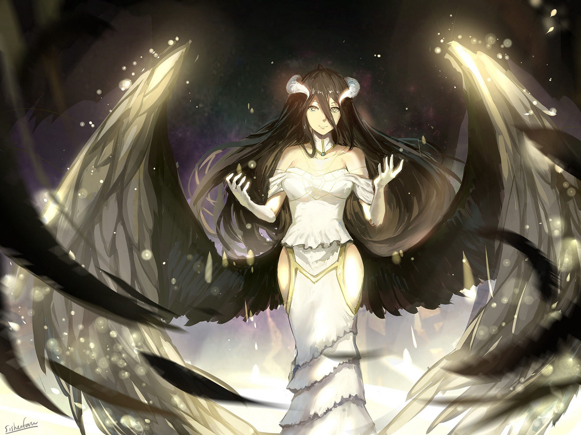 Albedo from Overlord HD Wallpaper