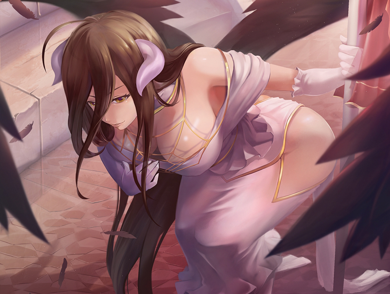 Albedo from Overlord HD Wallpaper