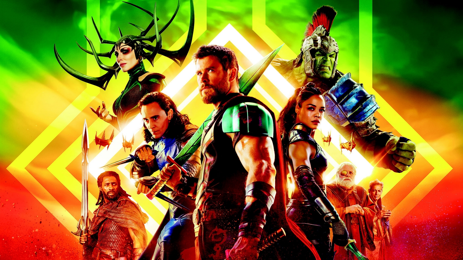 Thor Ragnarok Characters HD Wallpaper