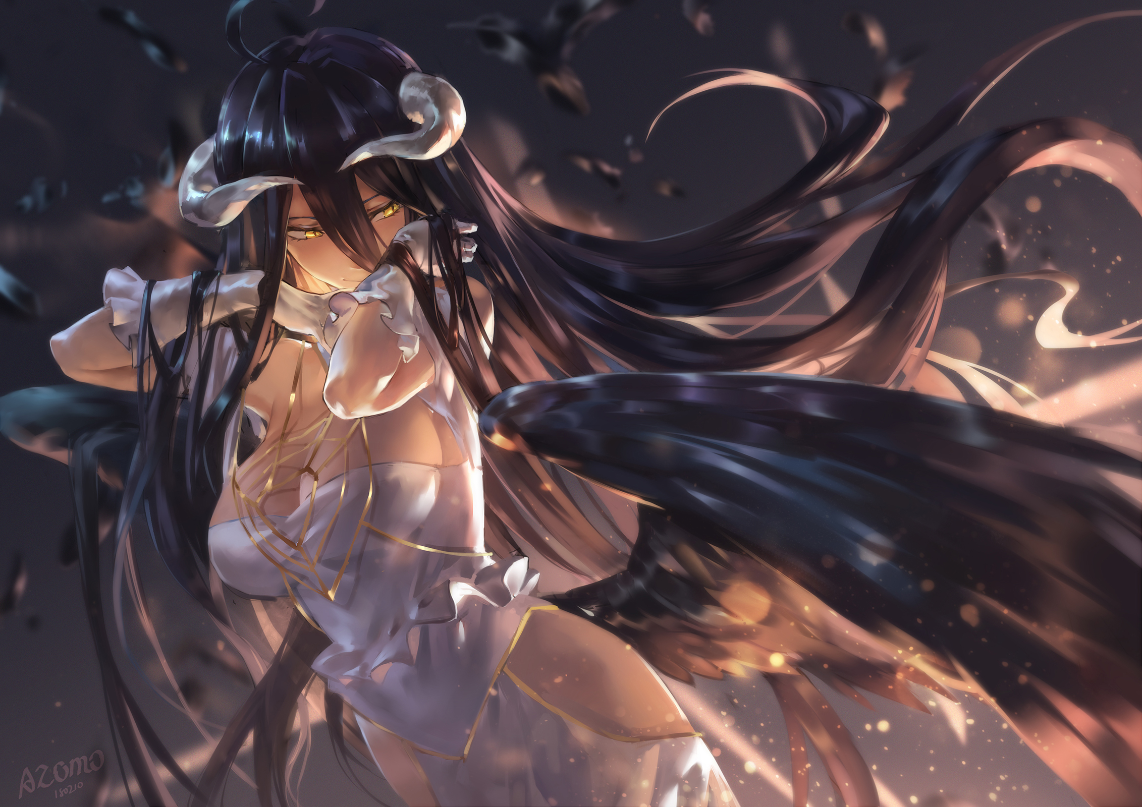 Albedo from Overlord HD Wallpaper