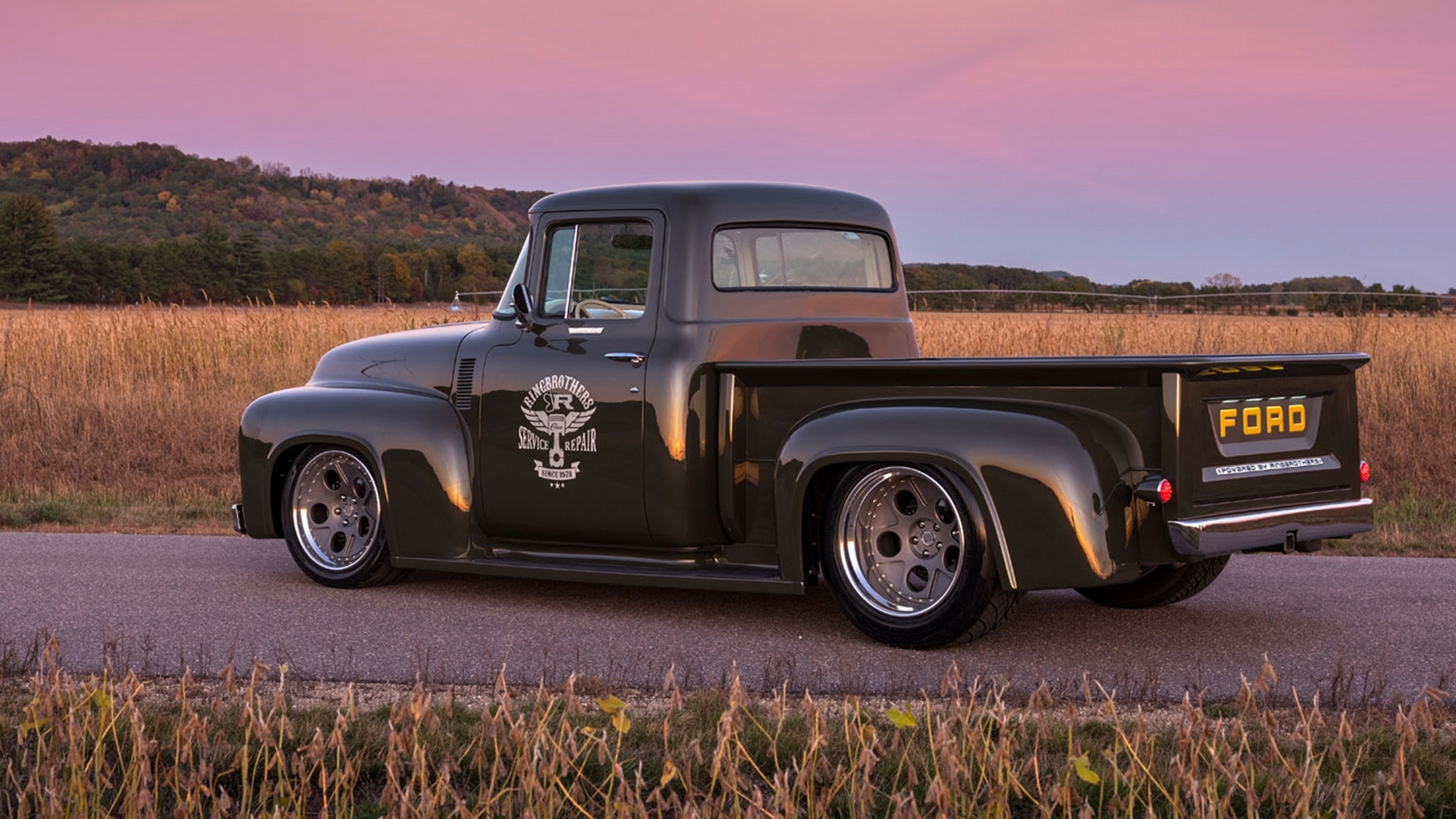 Ringbrothers 1956 Ford F100 Pickup Truck HD Wallpaper