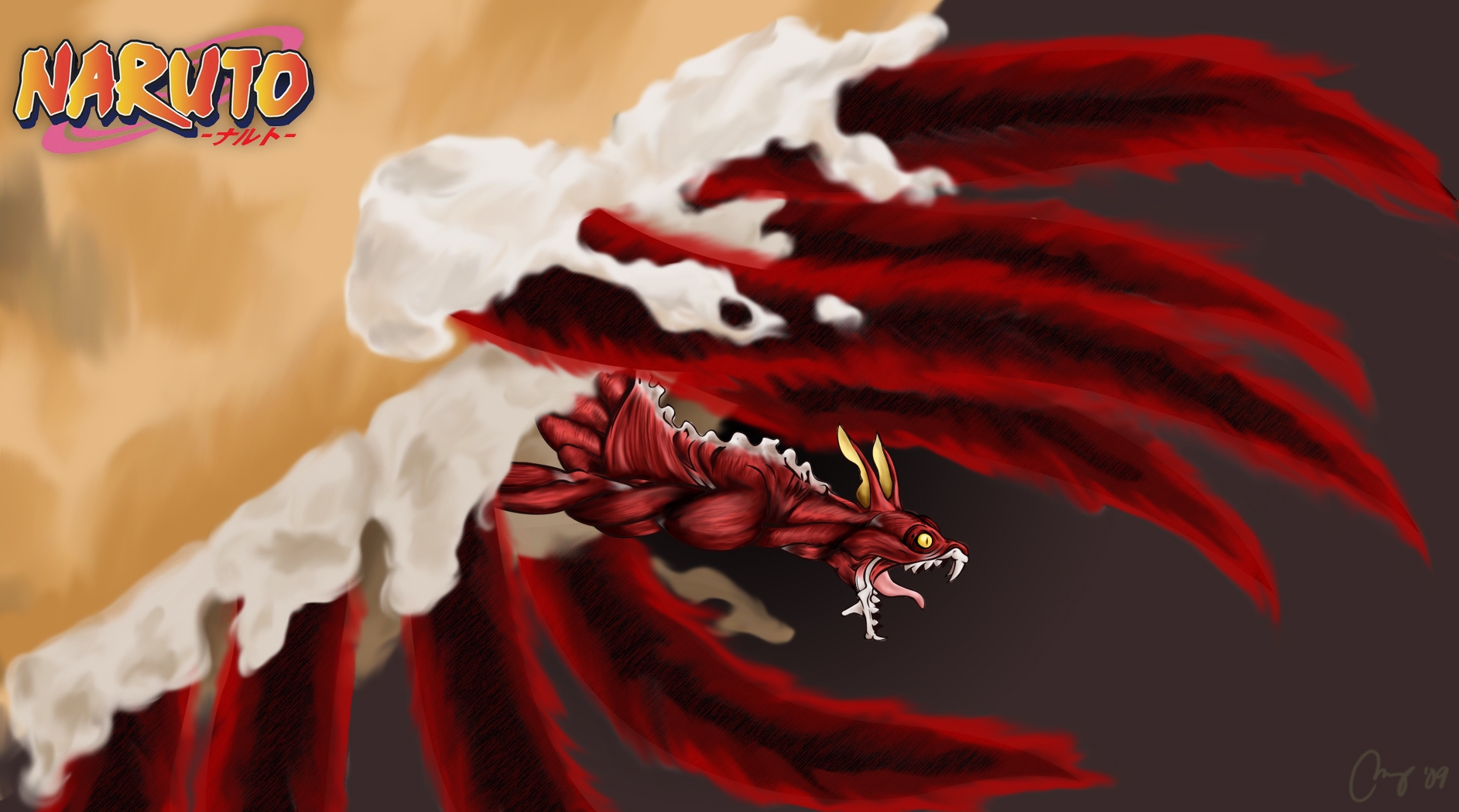 Kurama from Naruto HD Wallpaper