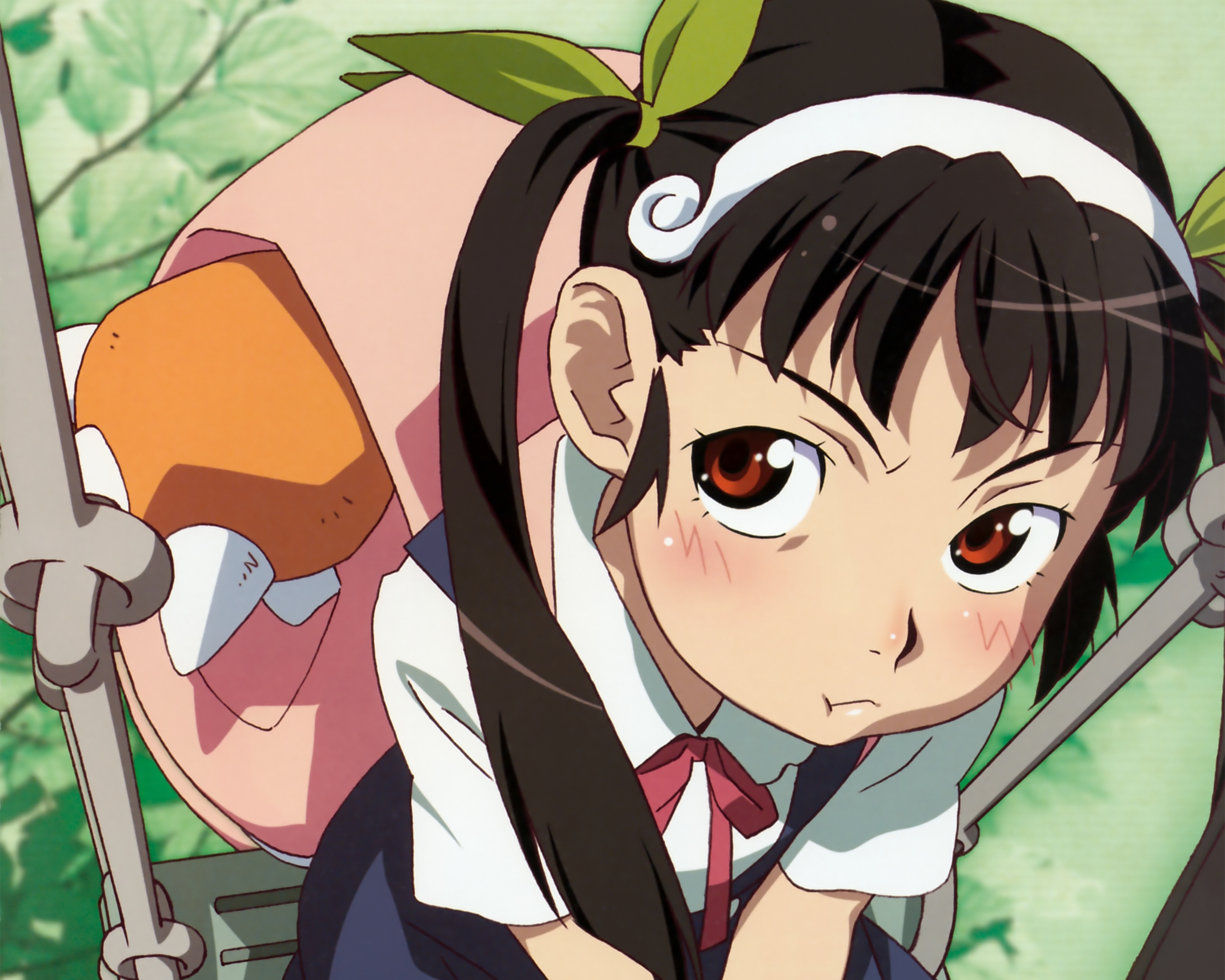 Mayoi Hachikuji from Nisemonogatari HD Wallpaper