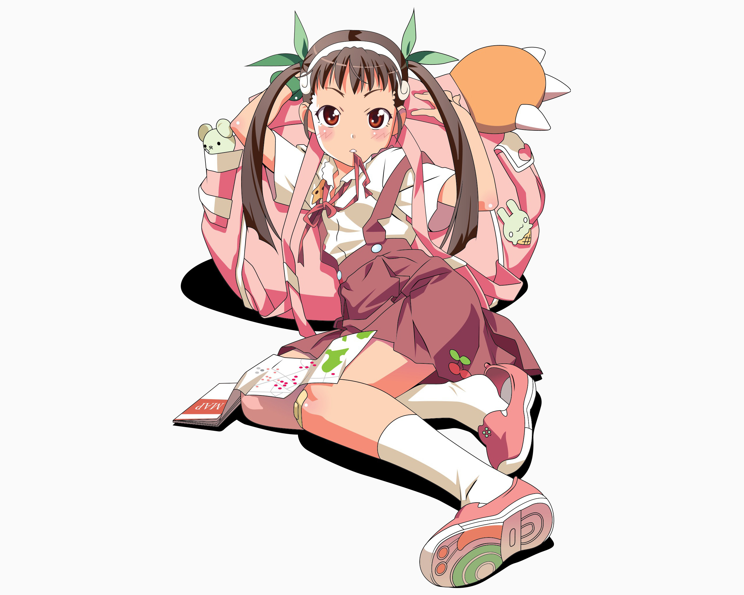Mayoi Hachikuji from Nisemonogatari HD Wallpaper