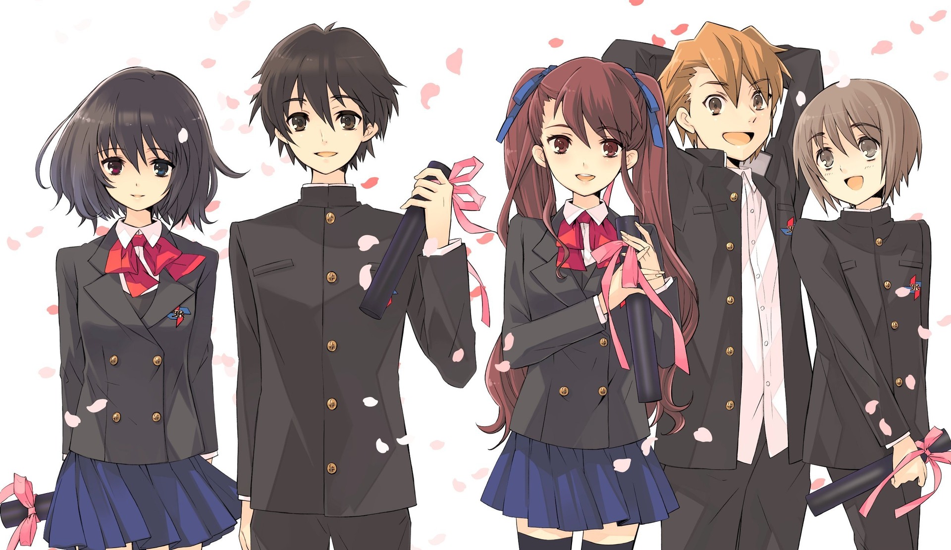 Mei Misaki and friends from Another HD Wallpaper