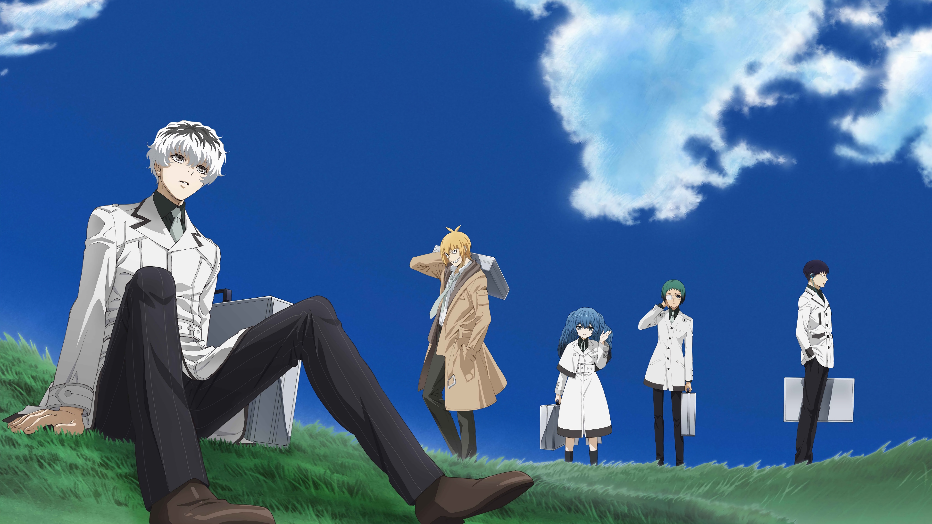Haise Sasaki and others from Tokyo Ghoul HD Wallpaper