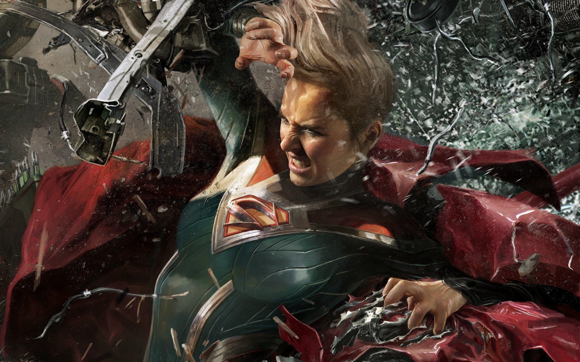 Supergirl from DC Comics HD Wallpaper