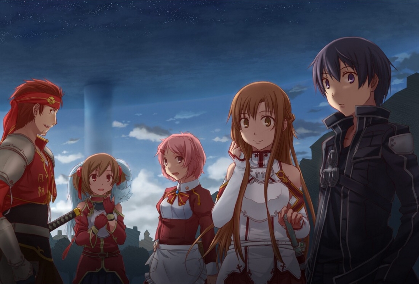 Characters from Sword Art Online HD Wallpaper