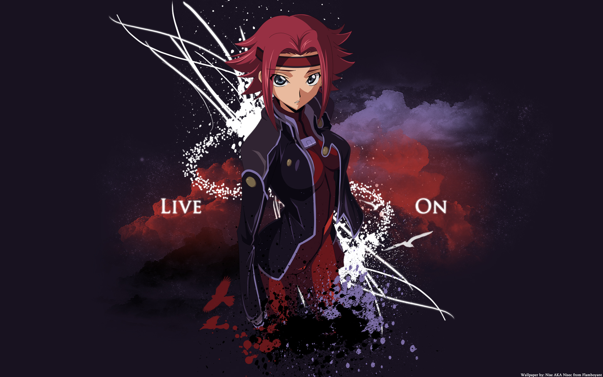 Kallen Kōzuki from Code Geass HD Wallpaper