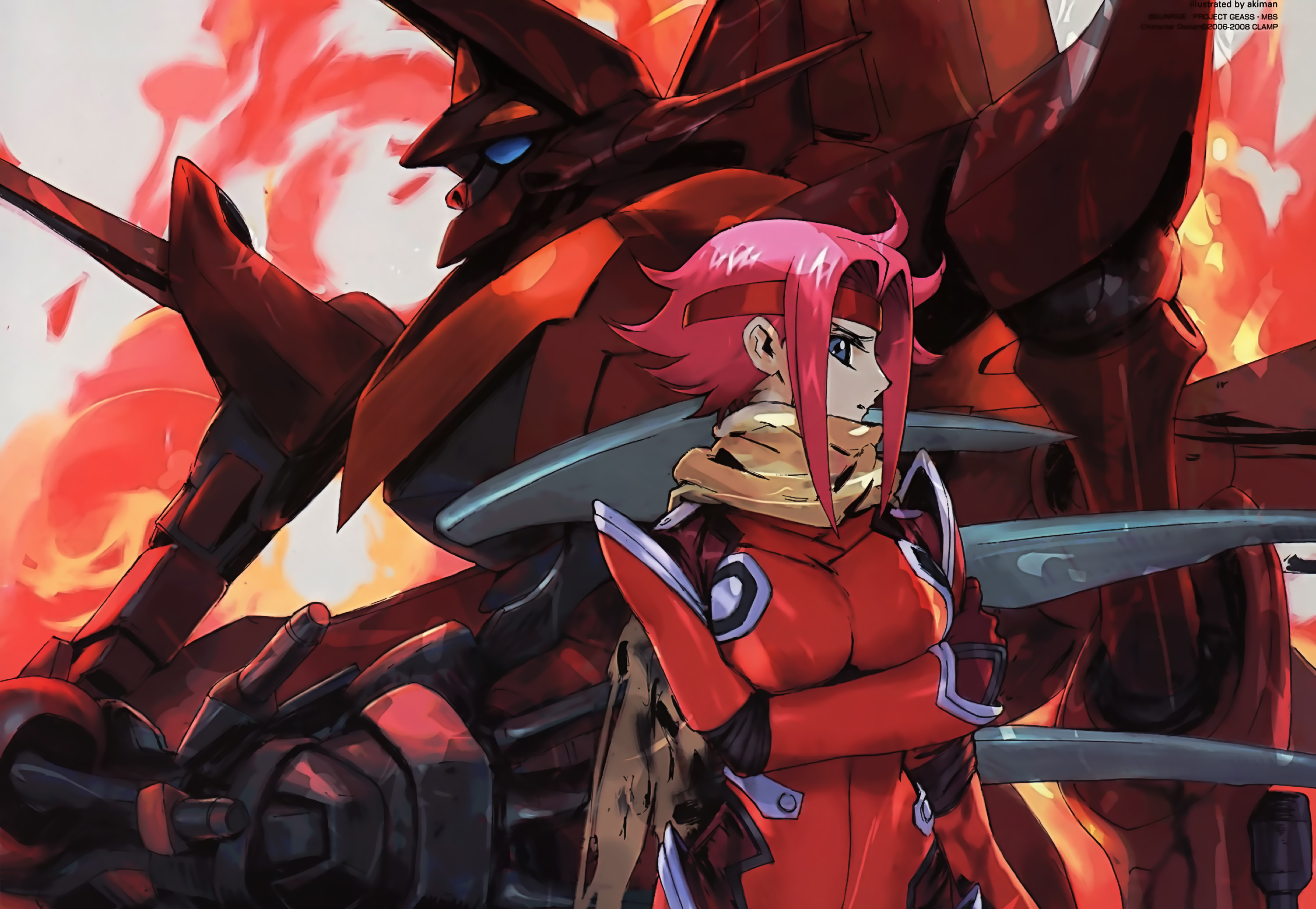 Kallen Kōzuki from Code Geass HD Wallpaper