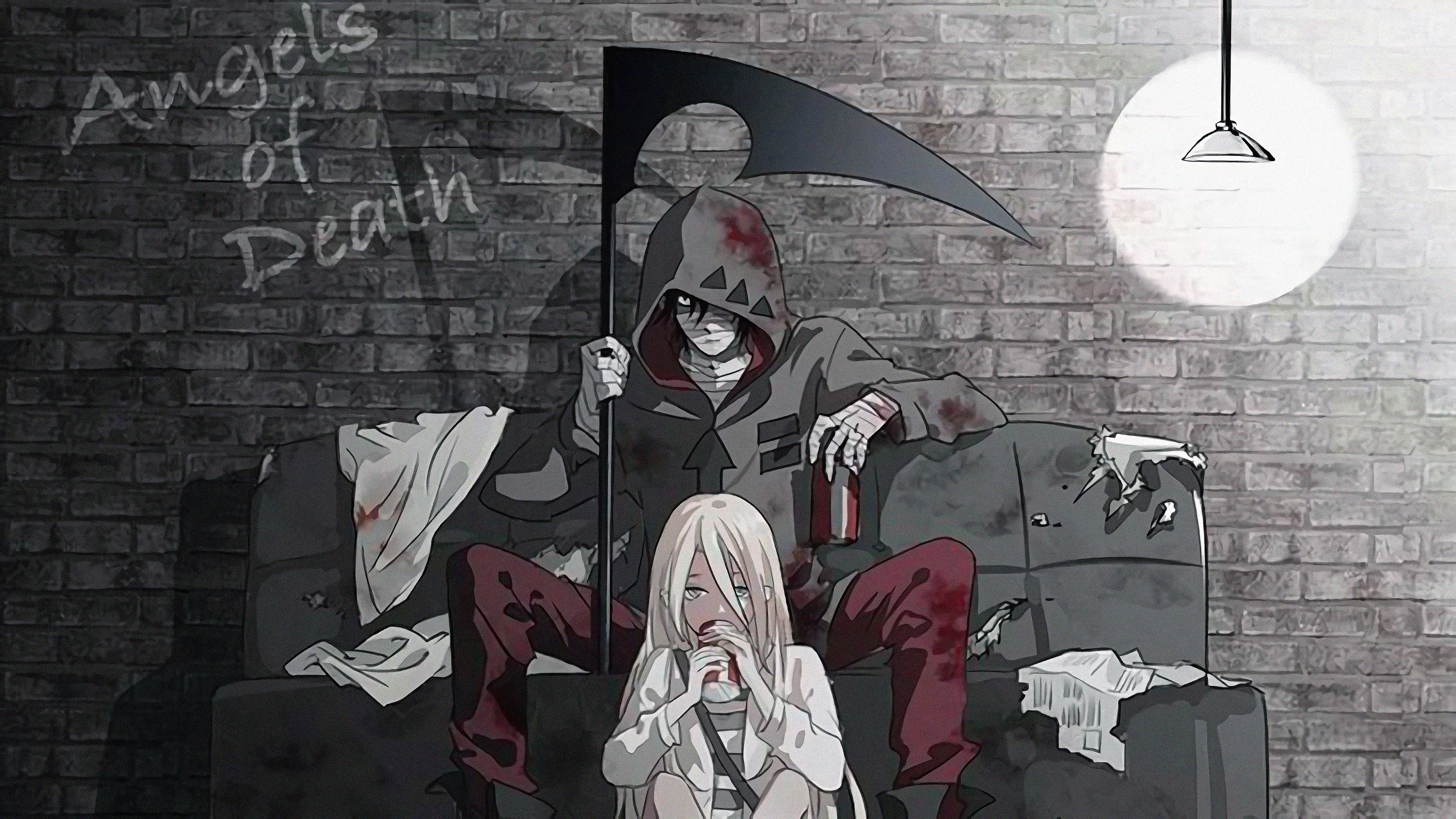 Angels of Death Rachel Gardner and Isaac Foster HD Wallpaper