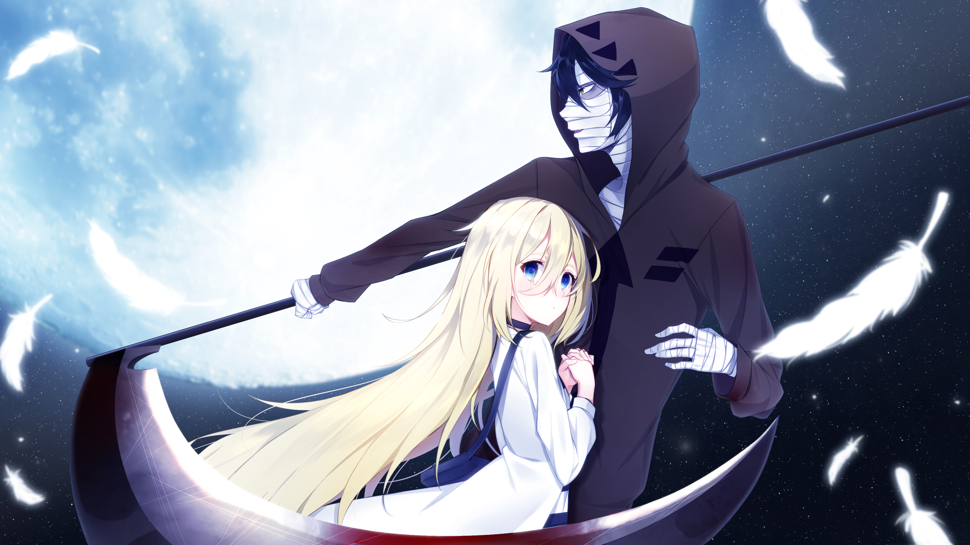 Rachel Gardner and Isaac Foster from Angels of Death HD Wallpaper