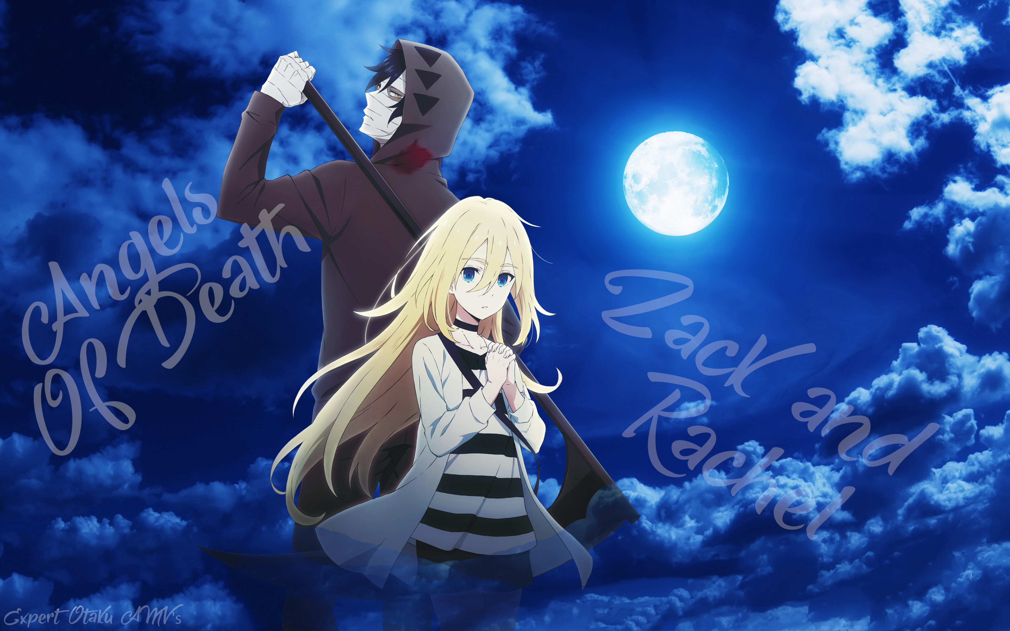 Angels of Death Zack and Rachel HD Wallpaper