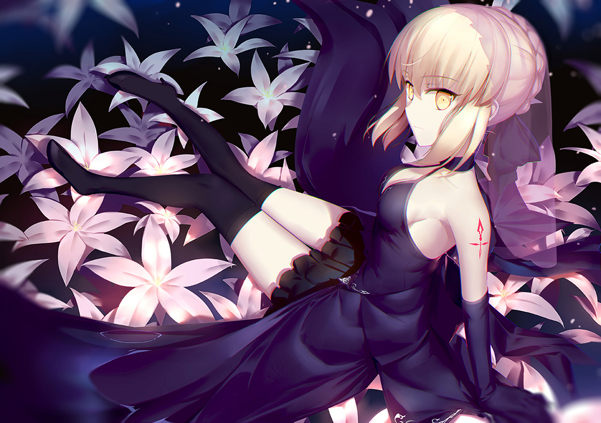 Saber Lily from Fate/Grand Order HD Wallpaper