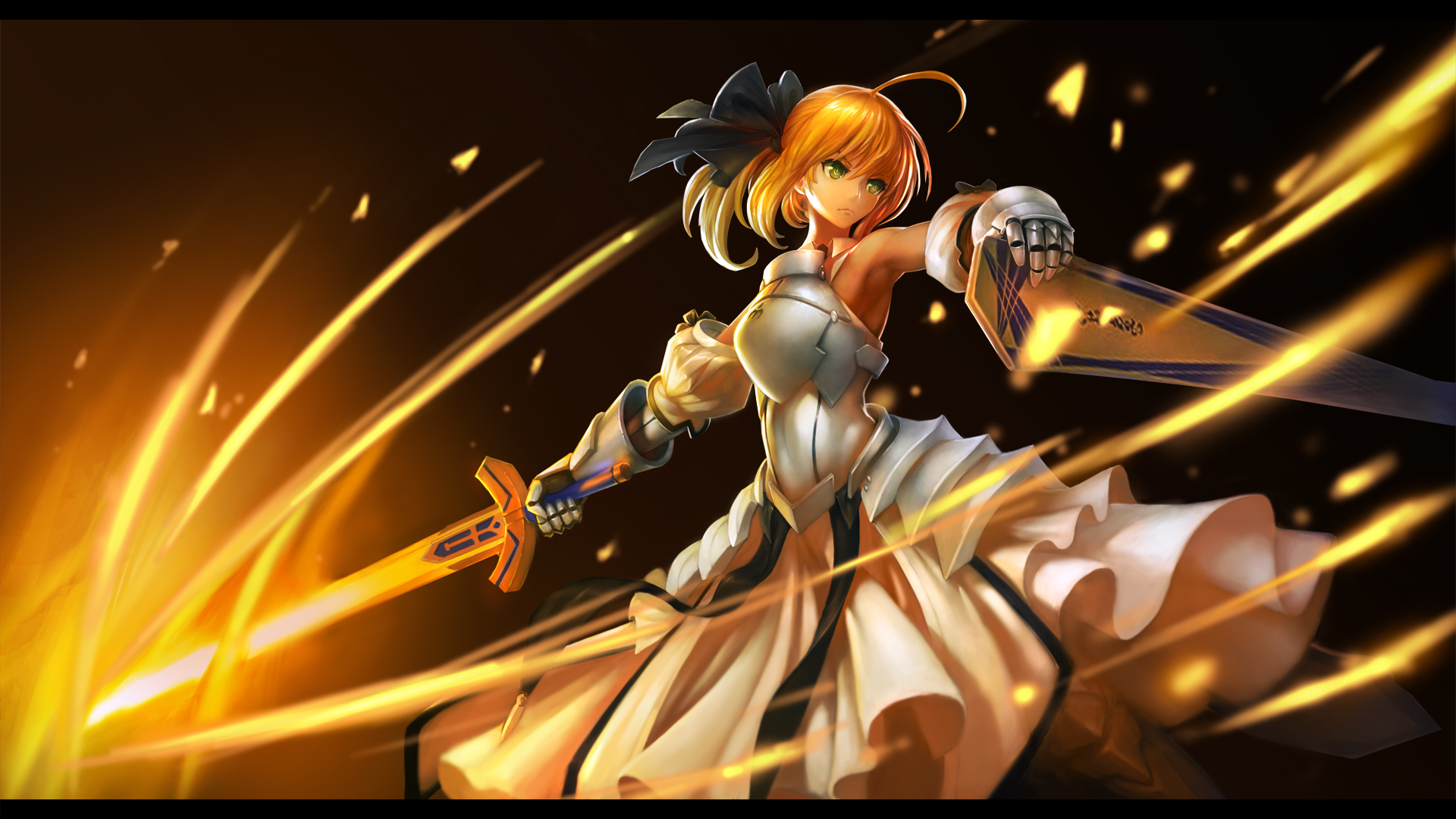 Saber Lily from Fate/Unlimited Codes HD Wallpaper