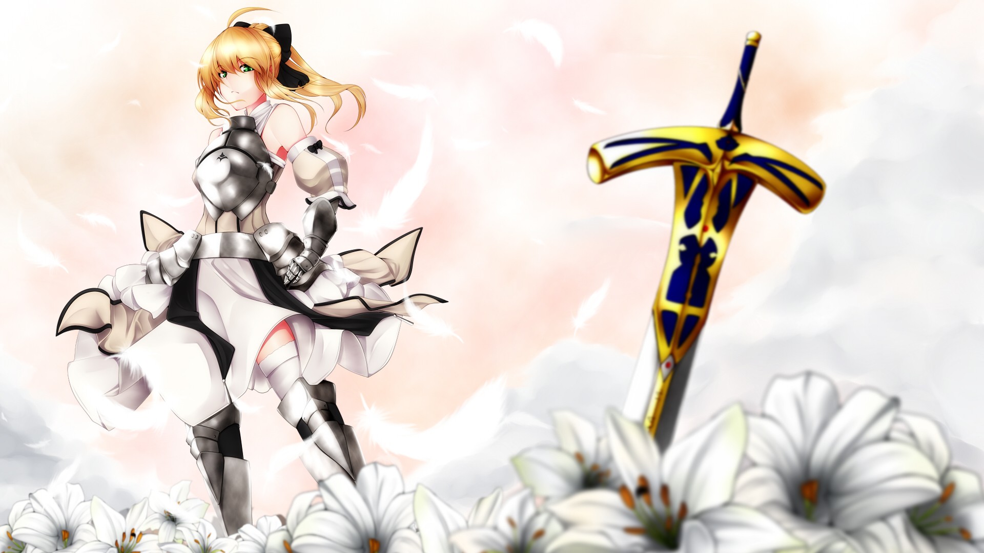 Saber Lily from Fate/stay night HD Wallpaper