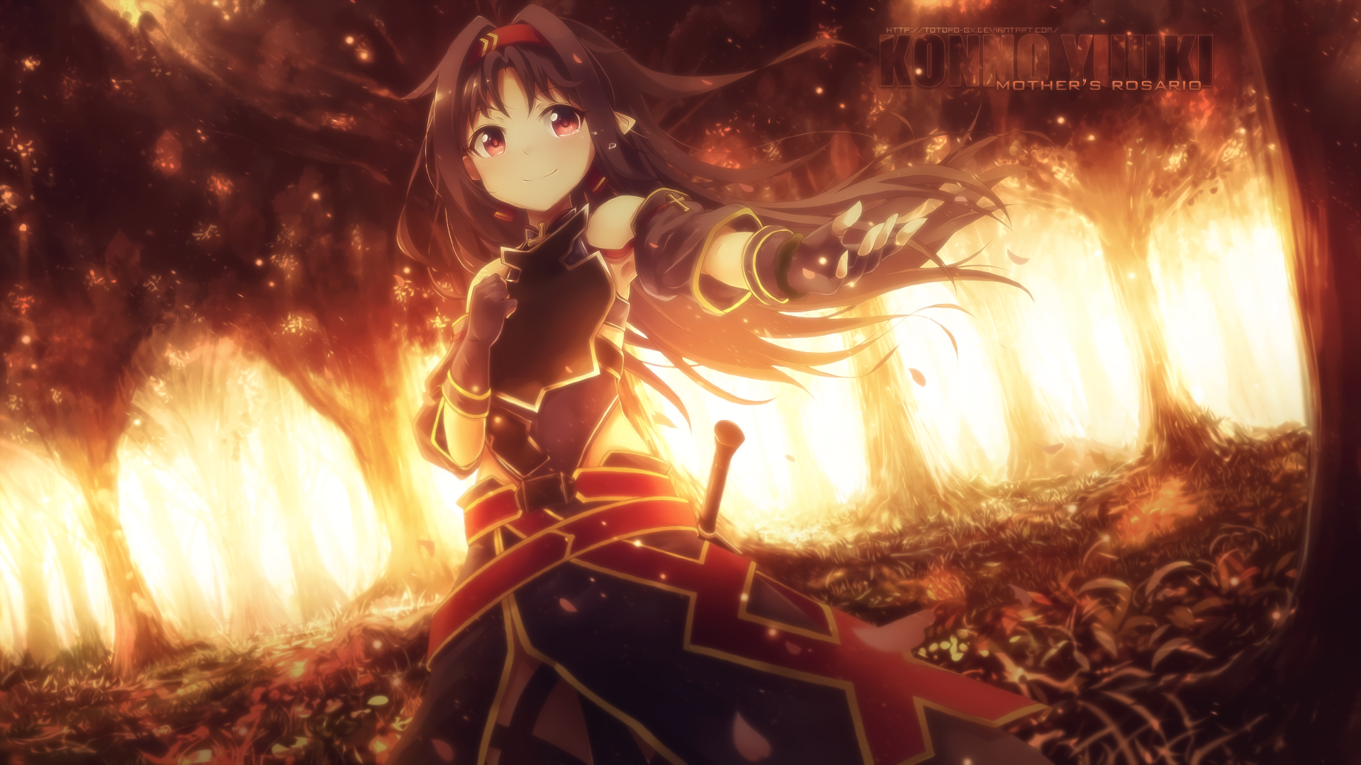 Yuuki Konno from Mother's Rosario HD Wallpaper