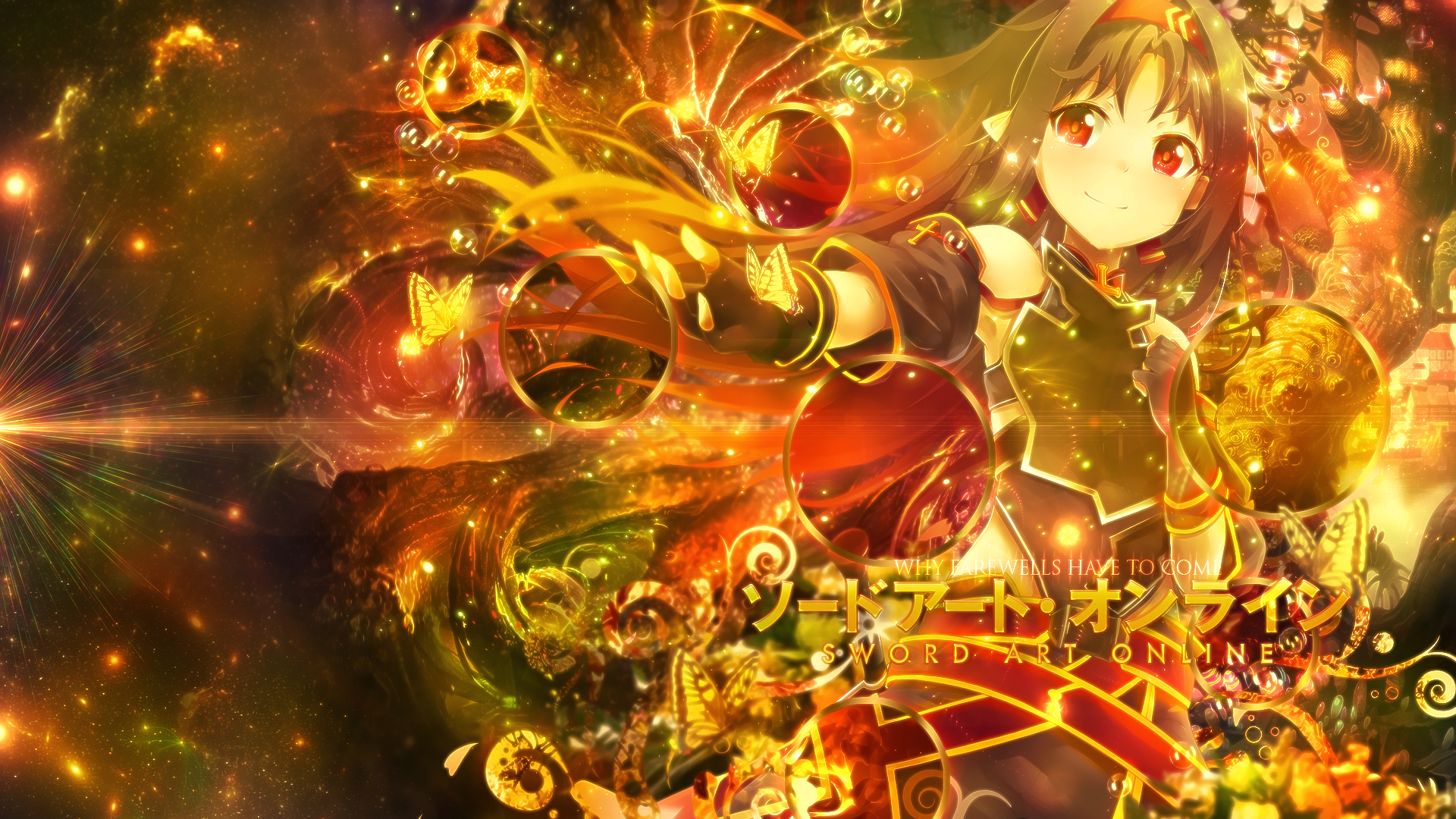 Yuuki Konno from Sword Art Online HD Wallpaper