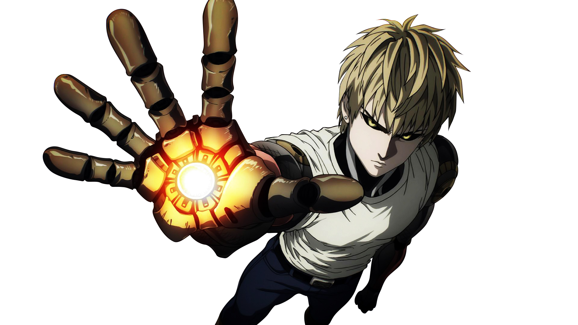Genos from One-Punch Man HD Wallpaper