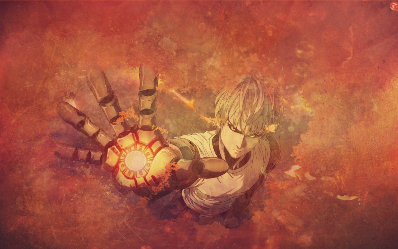 Genos from One-Punch Man HD Wallpaper