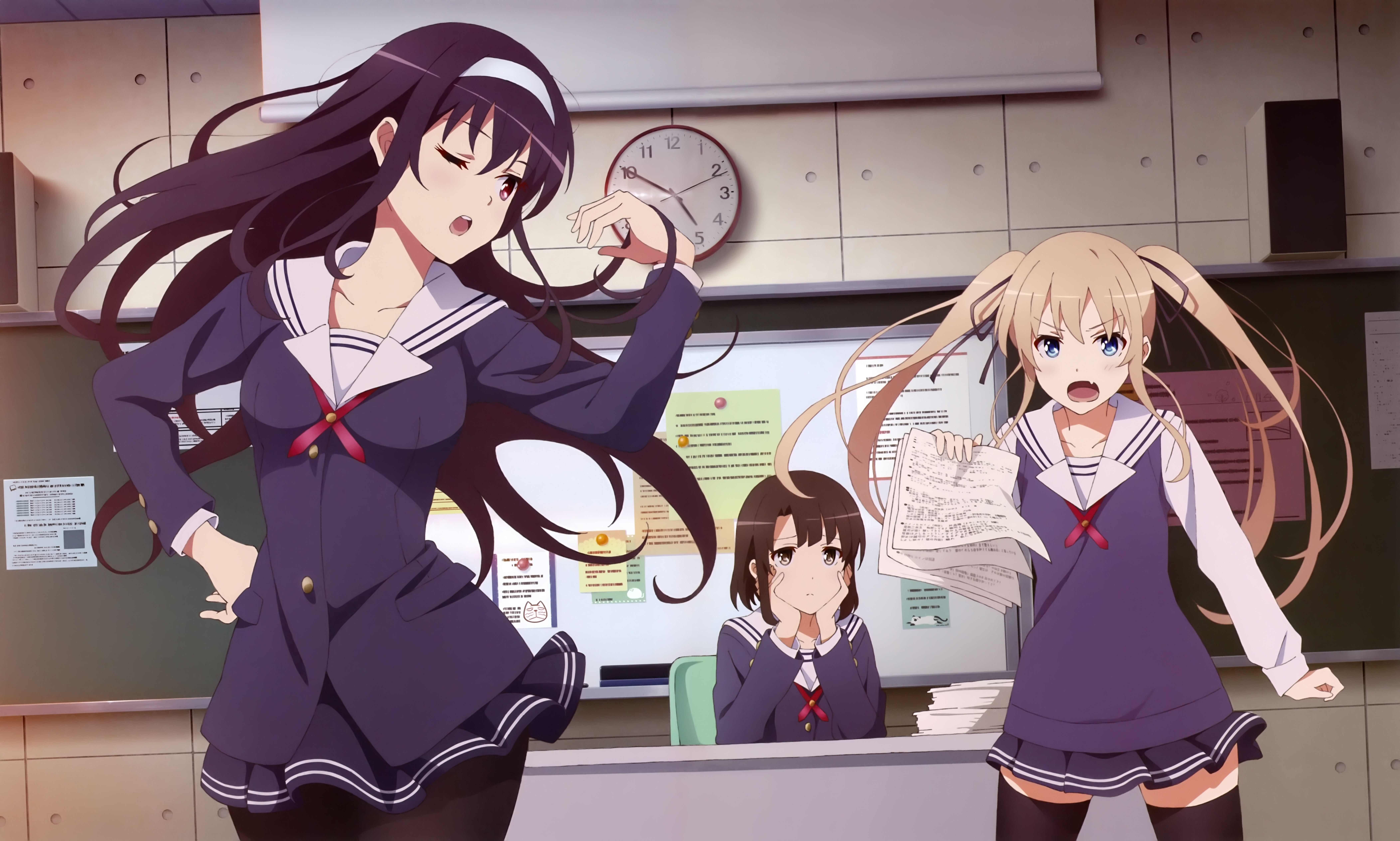 Megumi Katou from Saekano: How to Raise a Boring Girlfriend HD Wallpaper