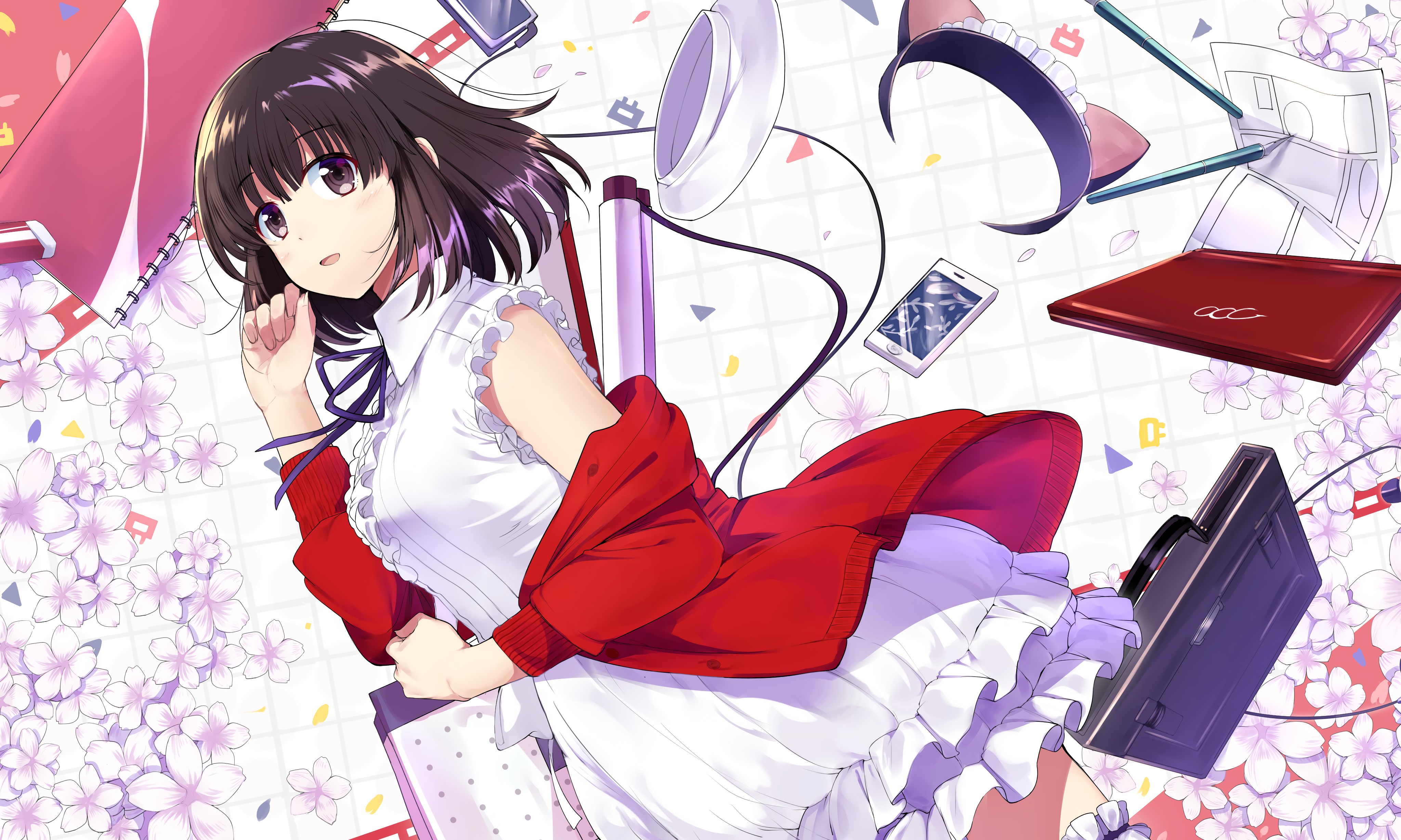 Megumi Kato from Saekano HD Wallpaper