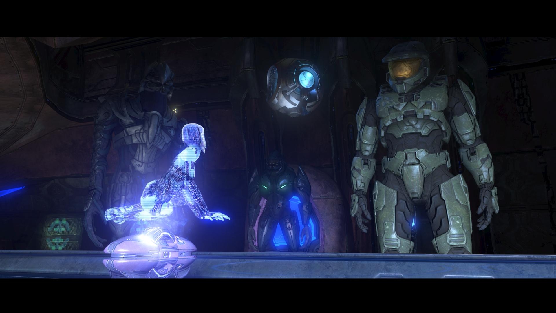 Master Chief and Cortana from Halo HD Wallpaper