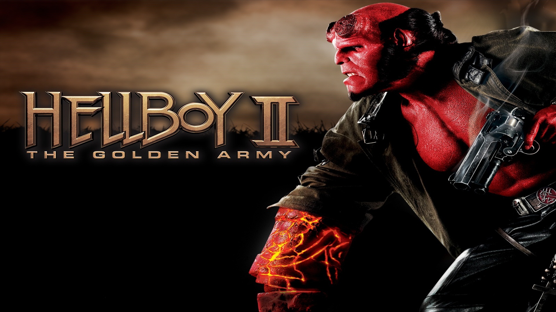 Hellboy II The Golden Army Movie Poster HD Wallpaper