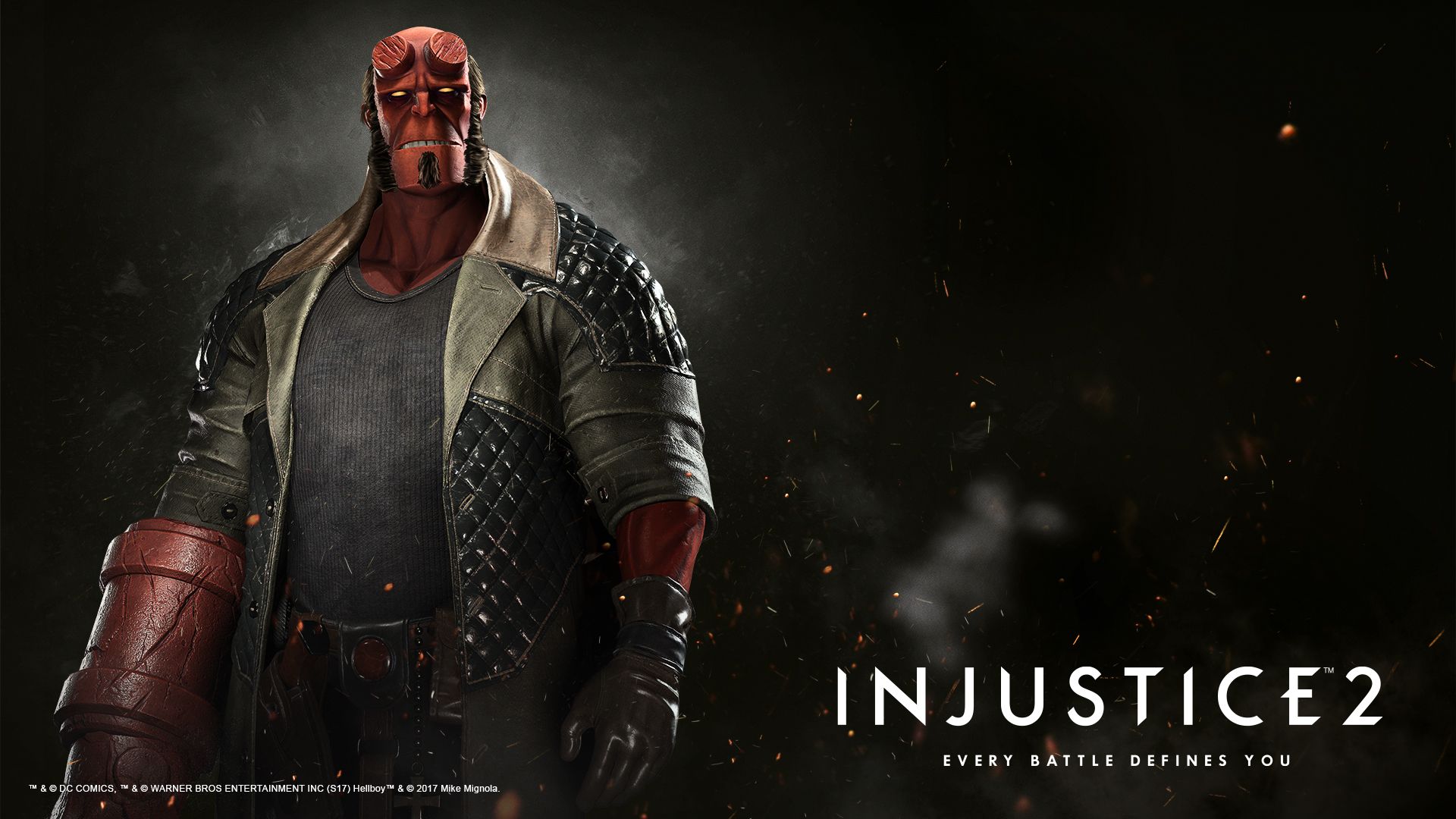 Hellboy from Injustice 2 HD Wallpaper
