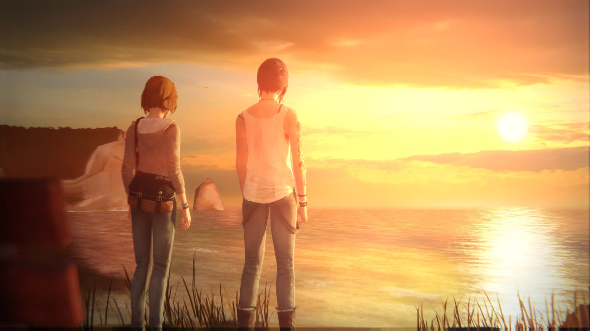 Chloe Price from Life is Strange at sunset HD Wallpaper
