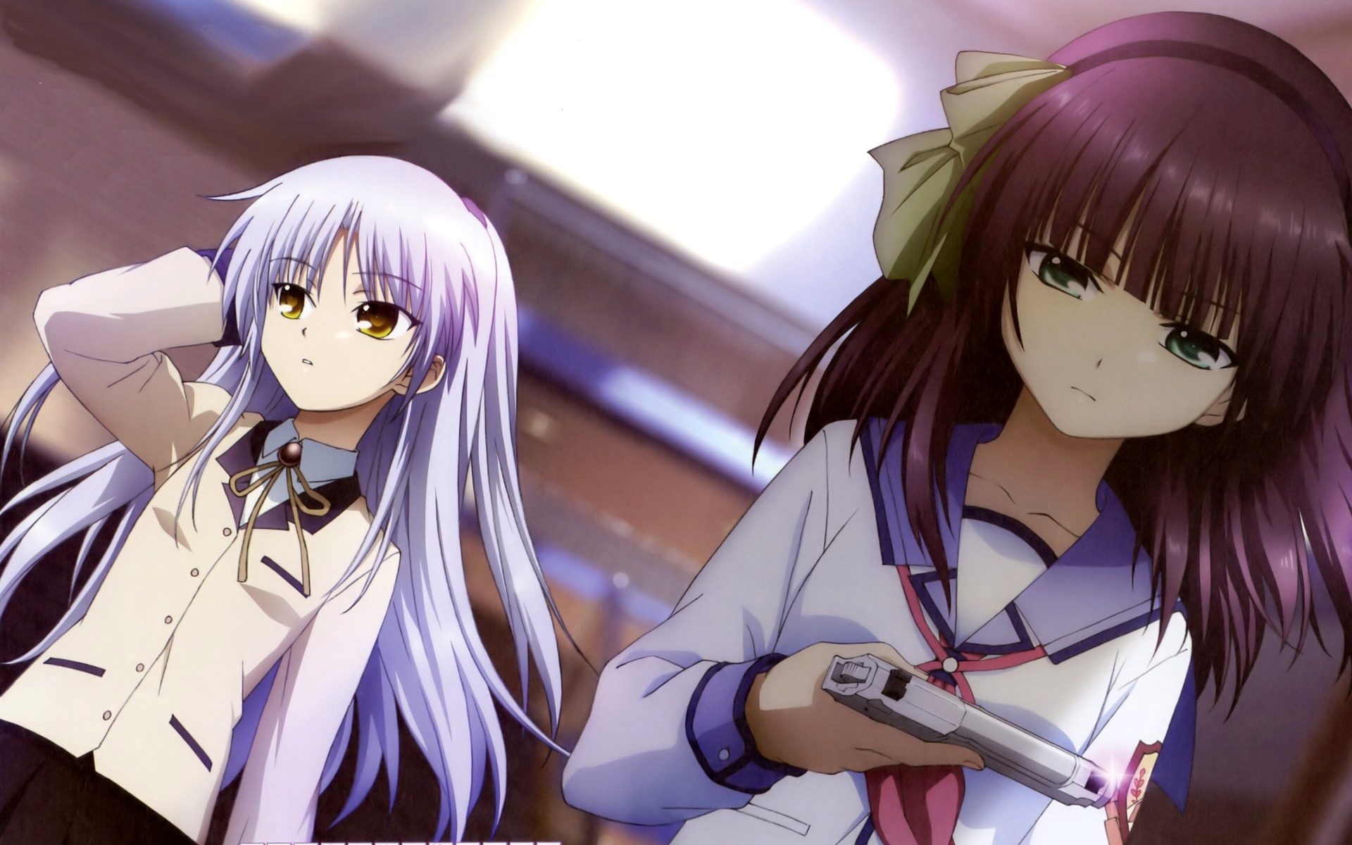 Yuri Nakamura from Angel Beats! HD Wallpaper