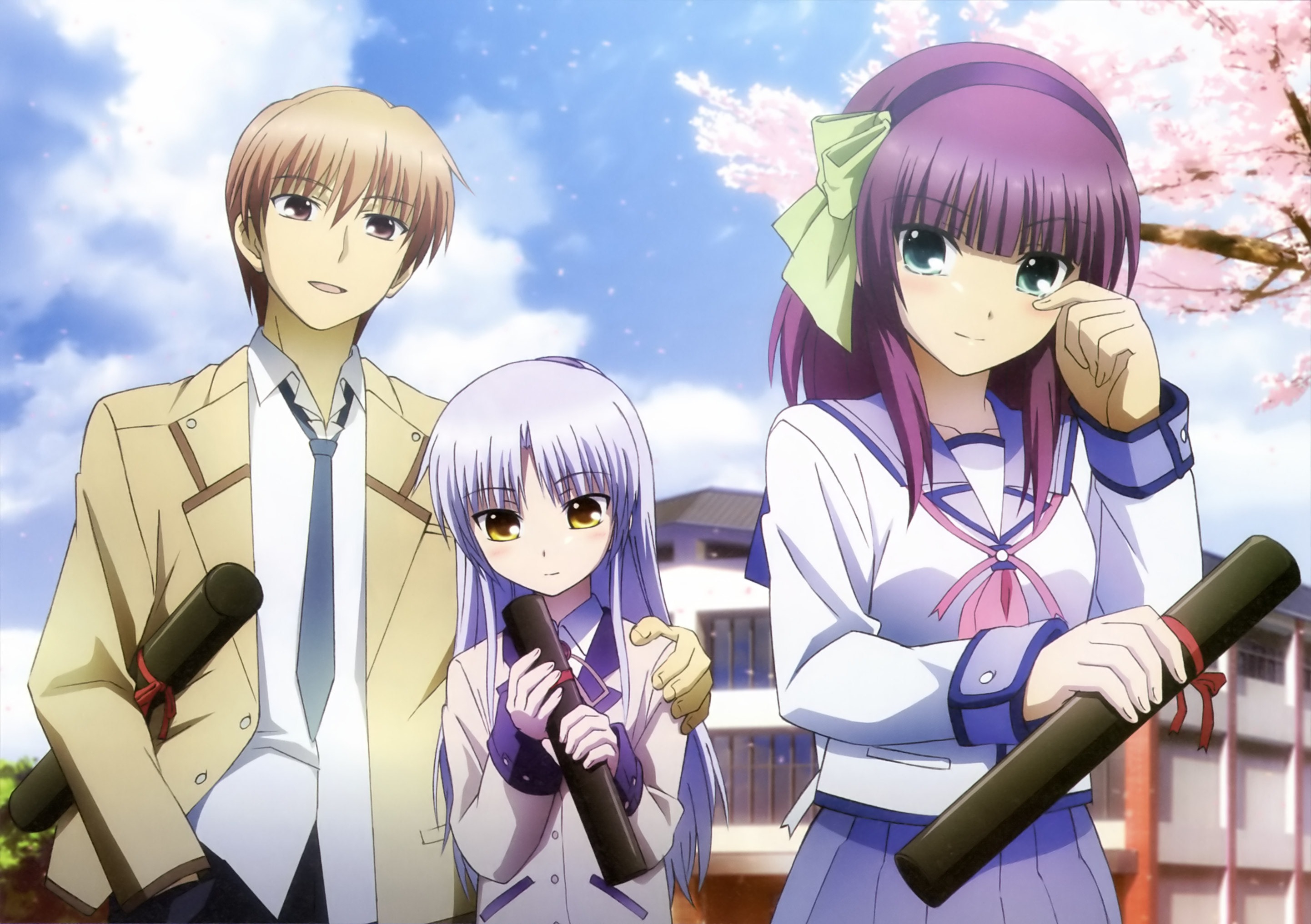 Yuri Nakamura from Angel Beats! HD Wallpaper