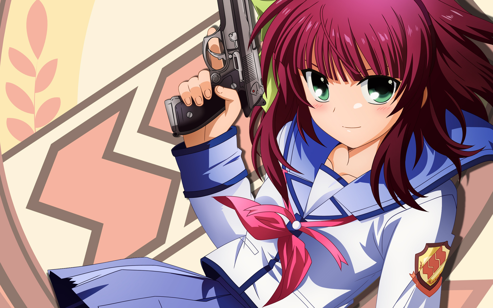 Yuri Nakamura from Angel Beats! HD Wallpaper