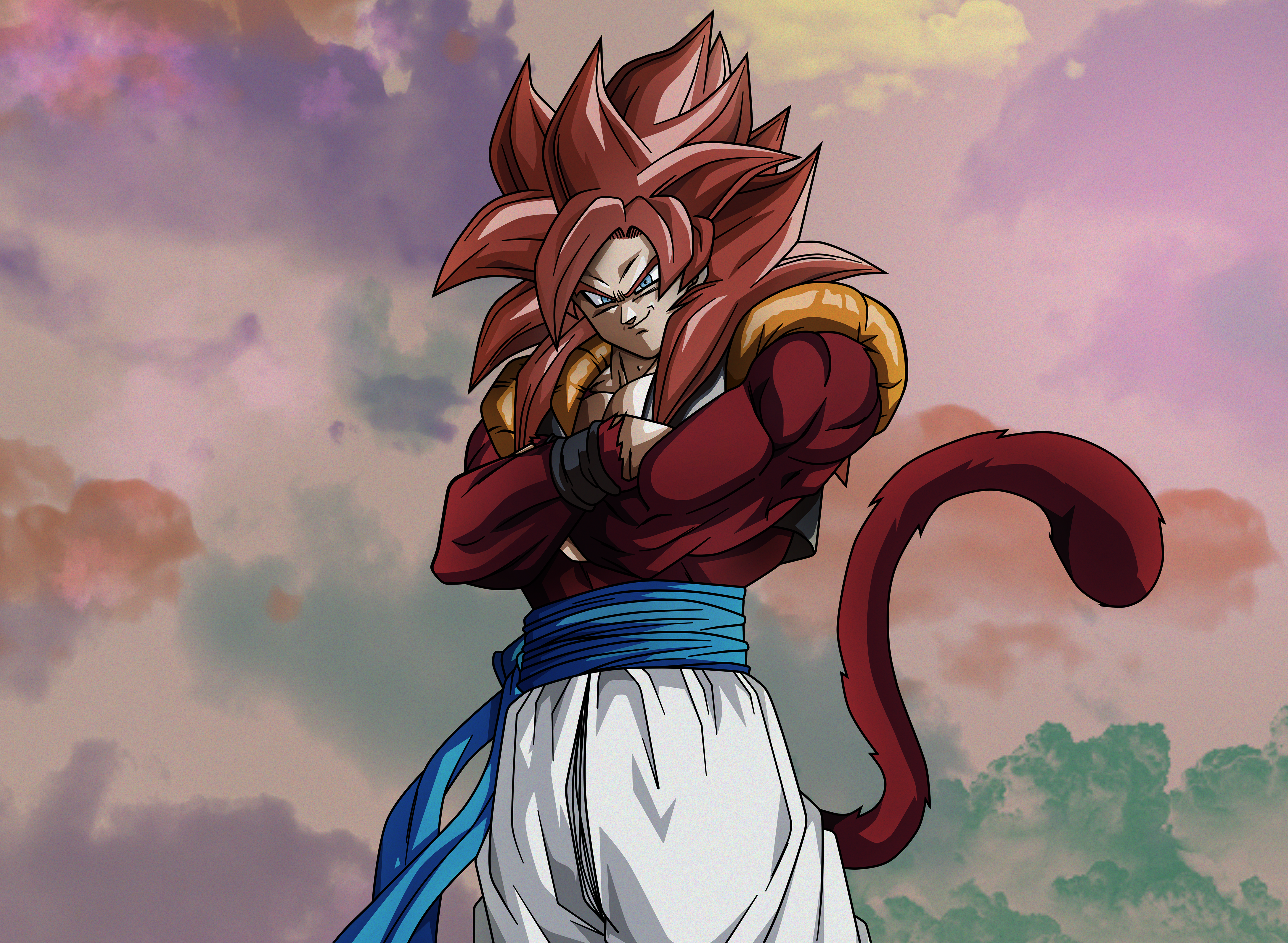 Gogeta SSJ4 from Dragon Ball HD Wallpaper