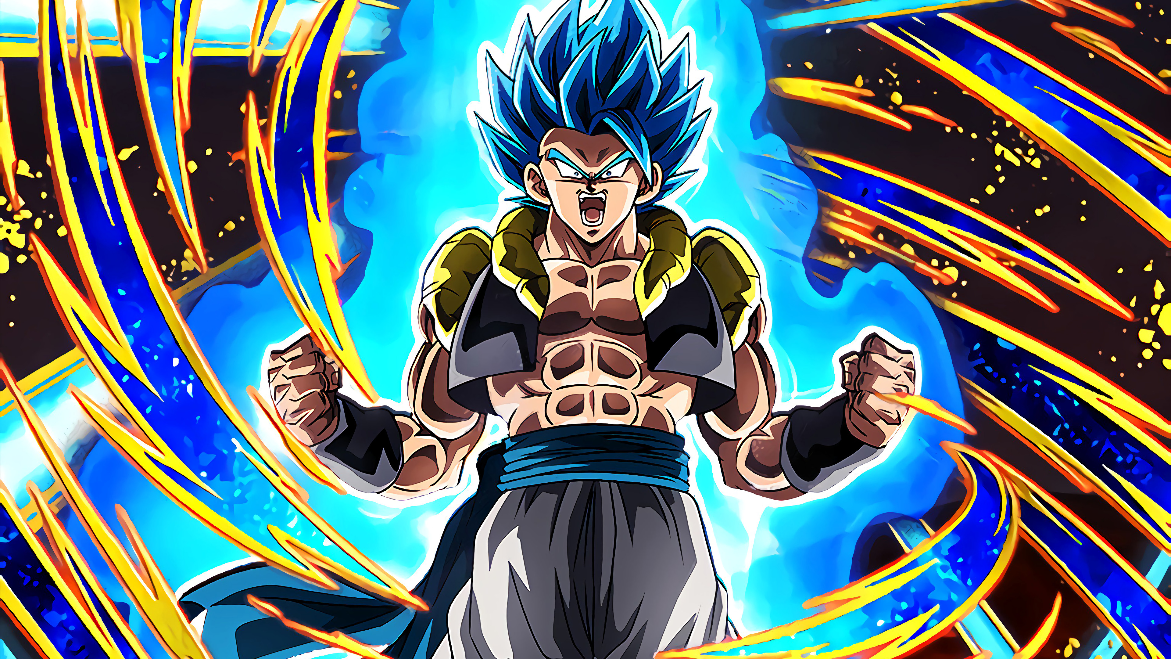 Gogeta from Dragon Ball 4K HD Wallpaper
