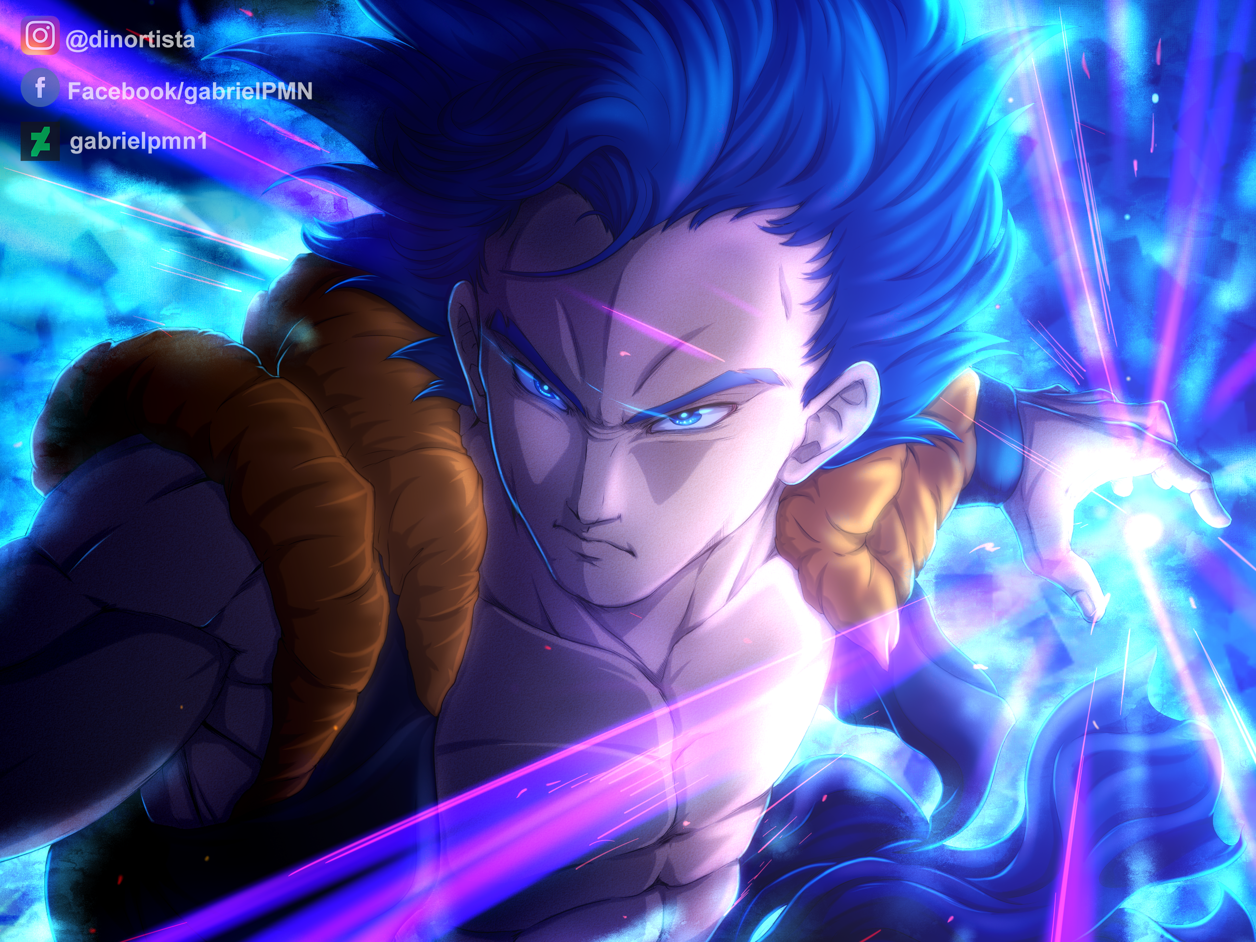 Gogeta from Dragon Ball Z HD Wallpaper