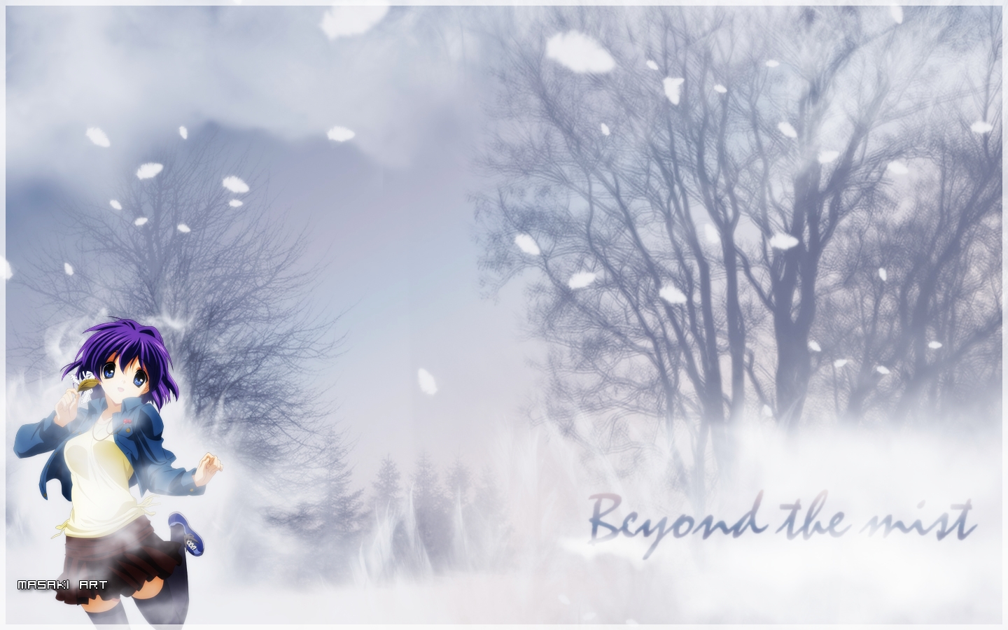 Ryou Fujibayashi from Clannad HD Wallpaper