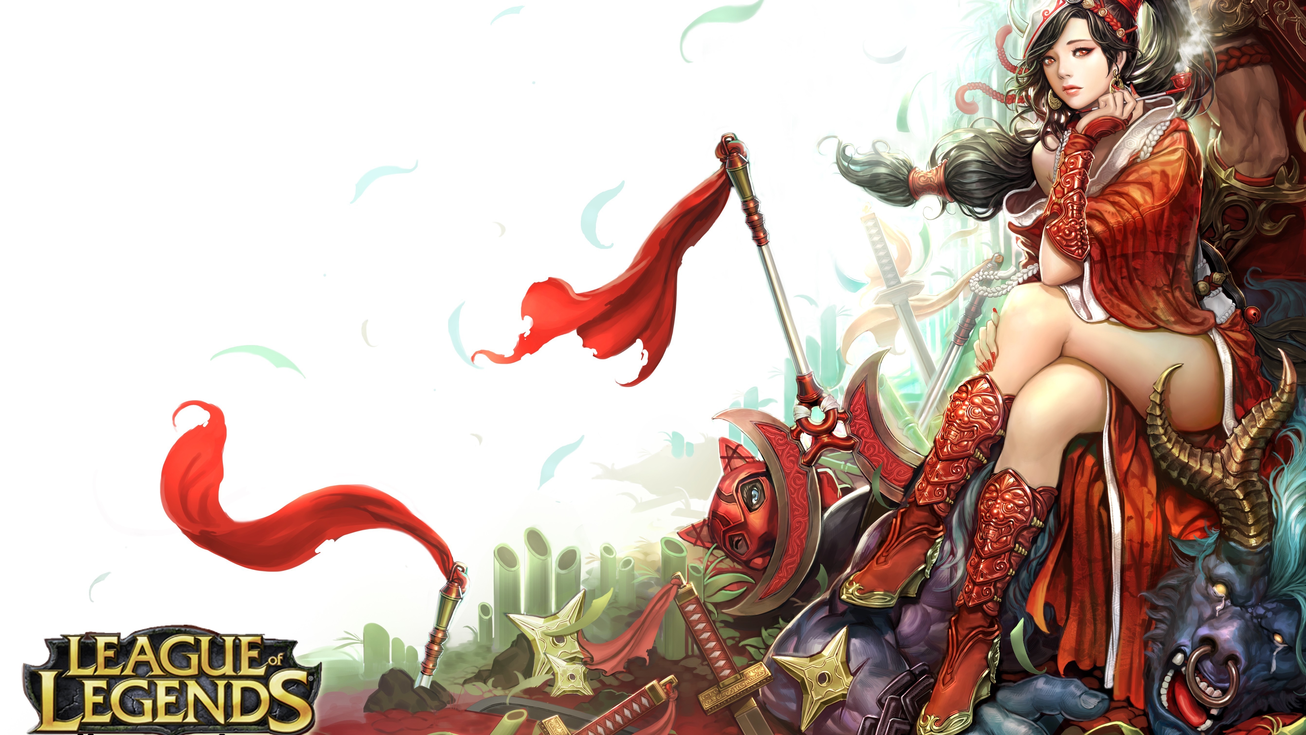 Akali from League of Legends HD Wallpaper