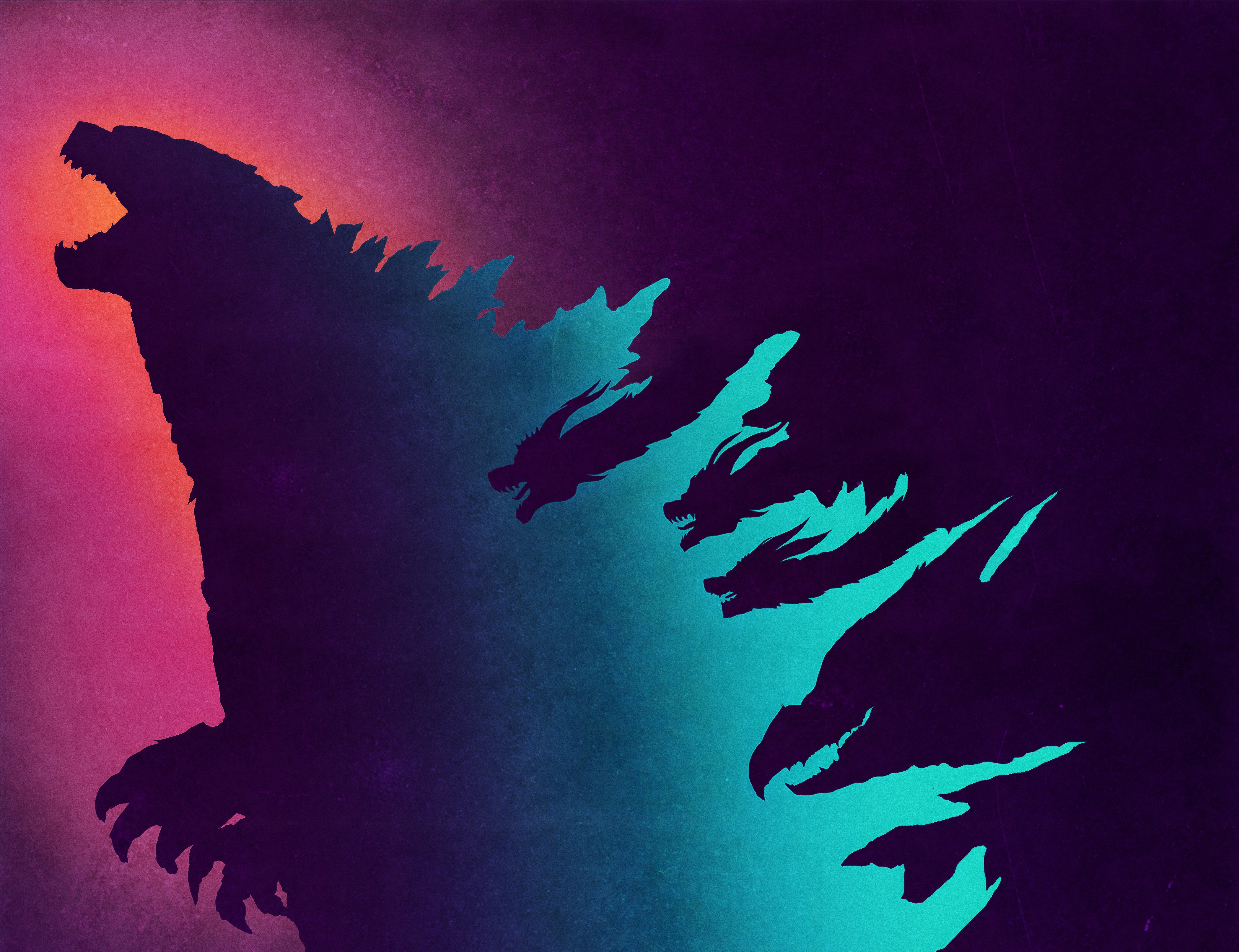Godzilla and King Ghidorah from Godzilla HD Wallpaper