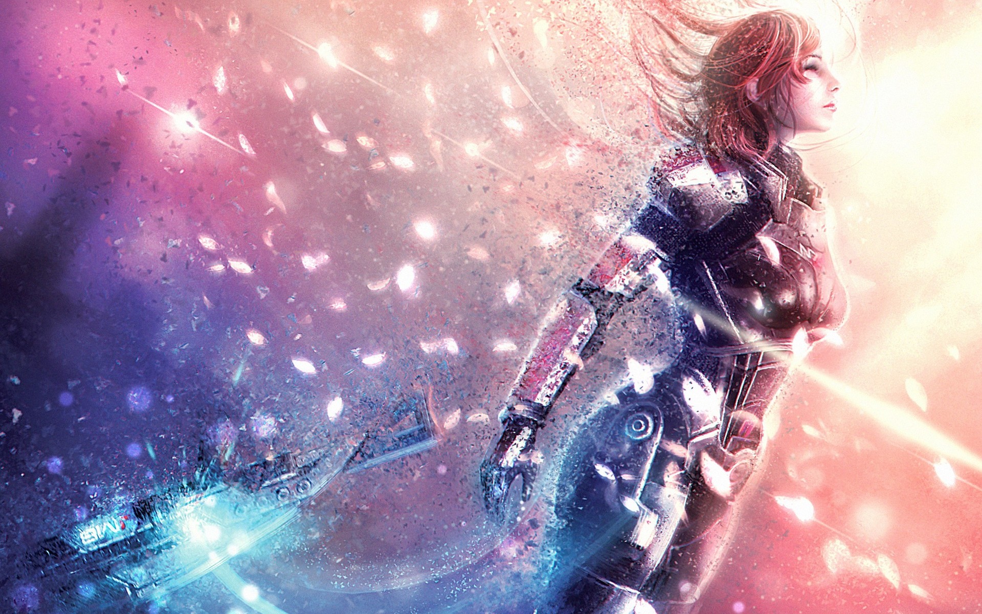 Commander Shepard from Mass Effect HD Wallpaper