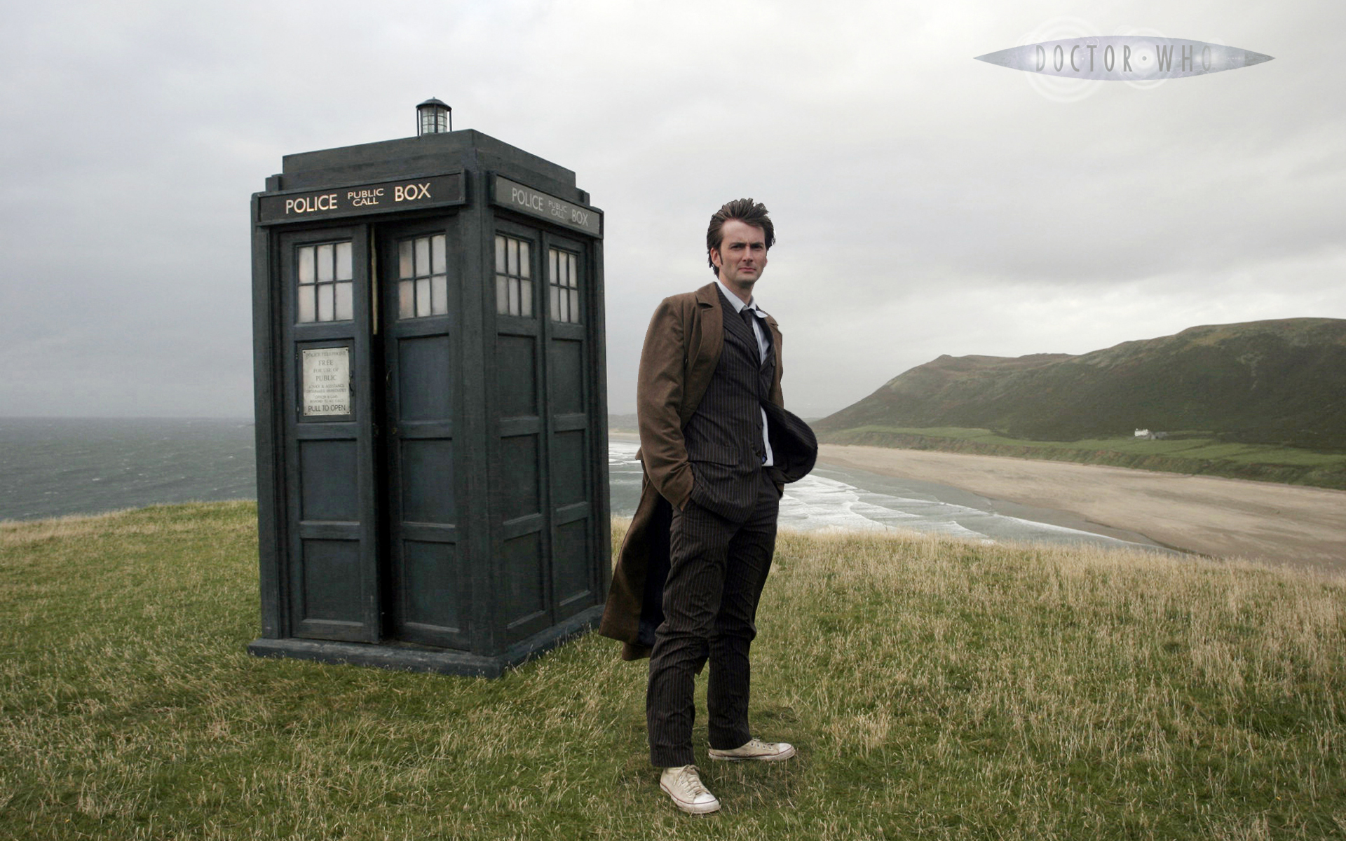The Tenth Doctor from Doctor Who HD Wallpaper