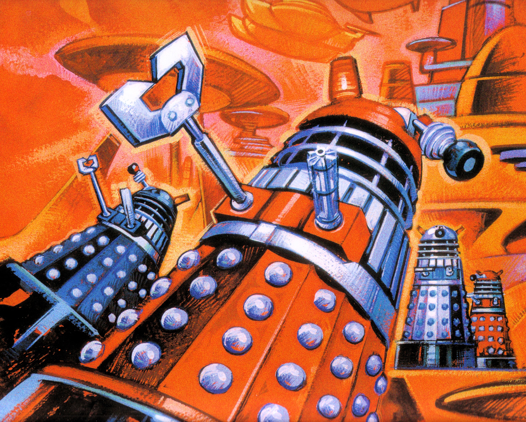 Daleks from Doctor Who HD Wallpaper