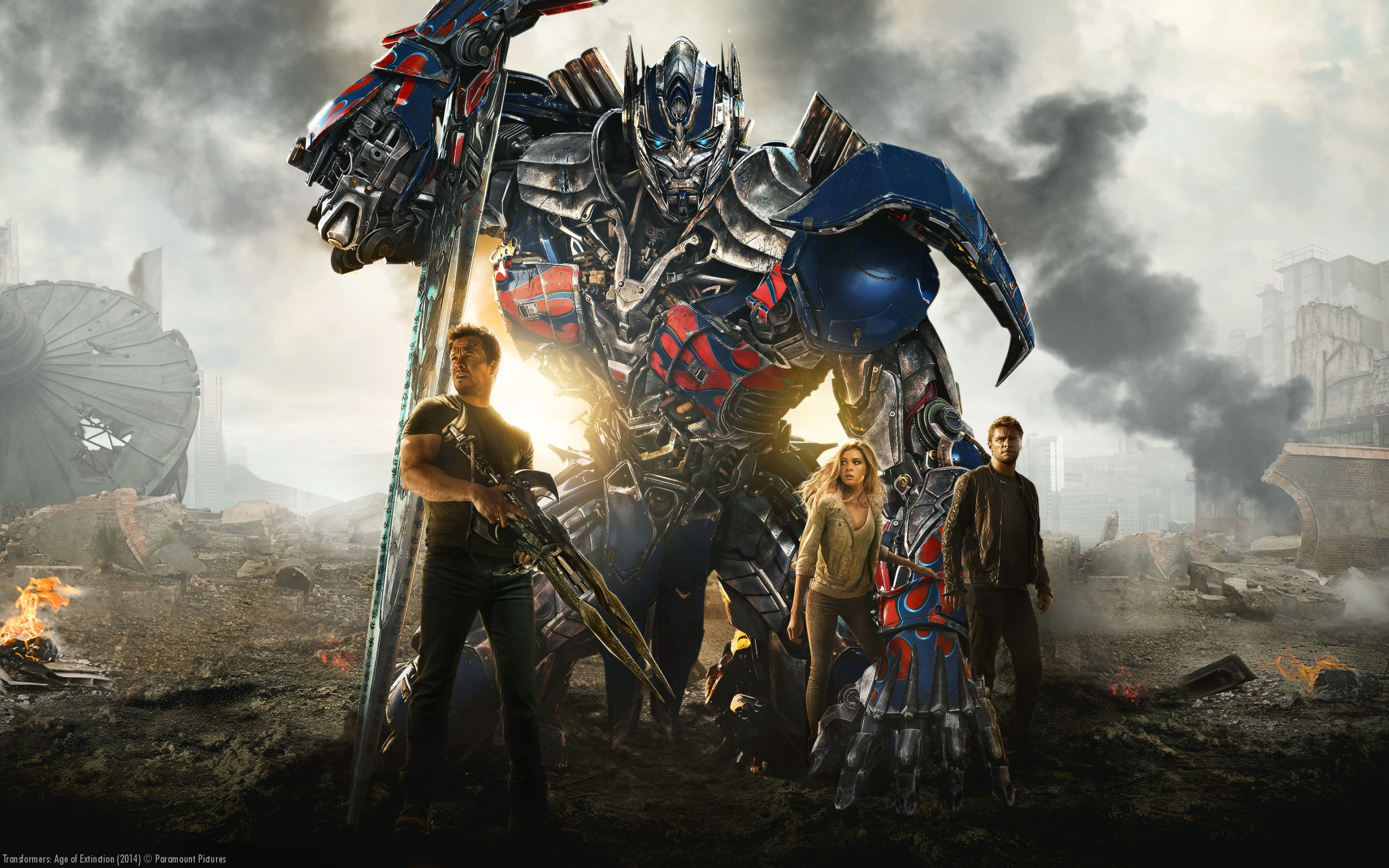 Optimus Prime from Transformers: Age of Extinction HD Wallpaper