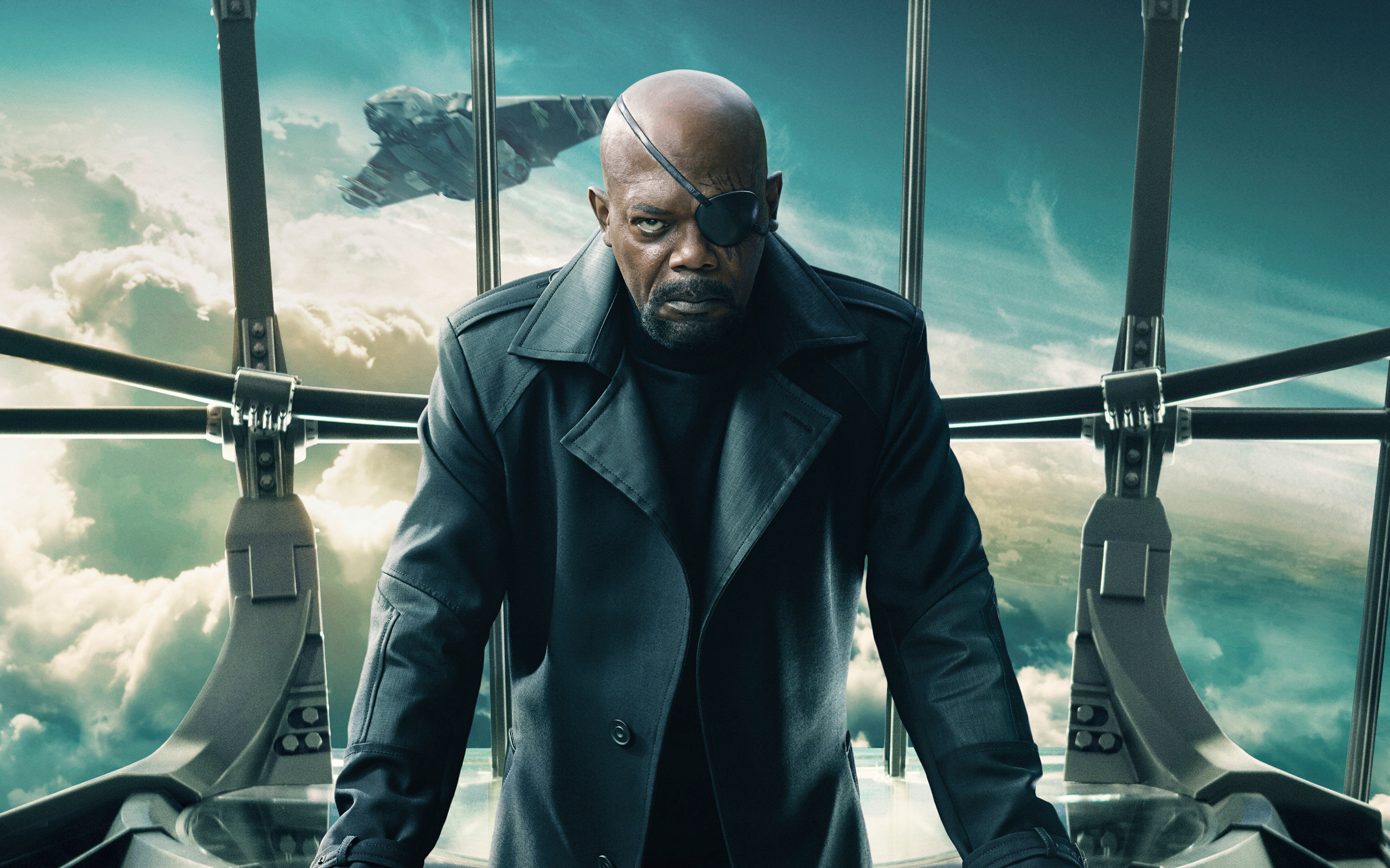 Nick Fury from Marvel HD Wallpaper