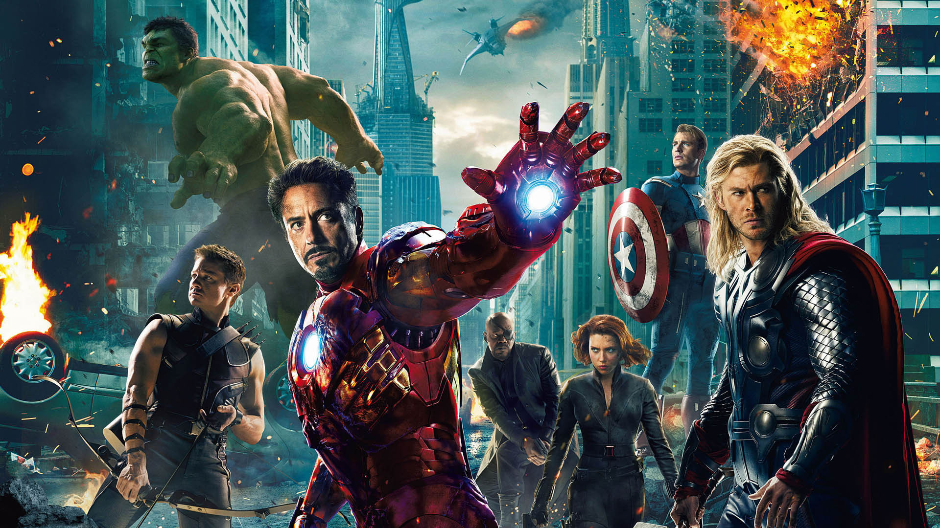 The Avengers from Marvel Comics HD Wallpaper